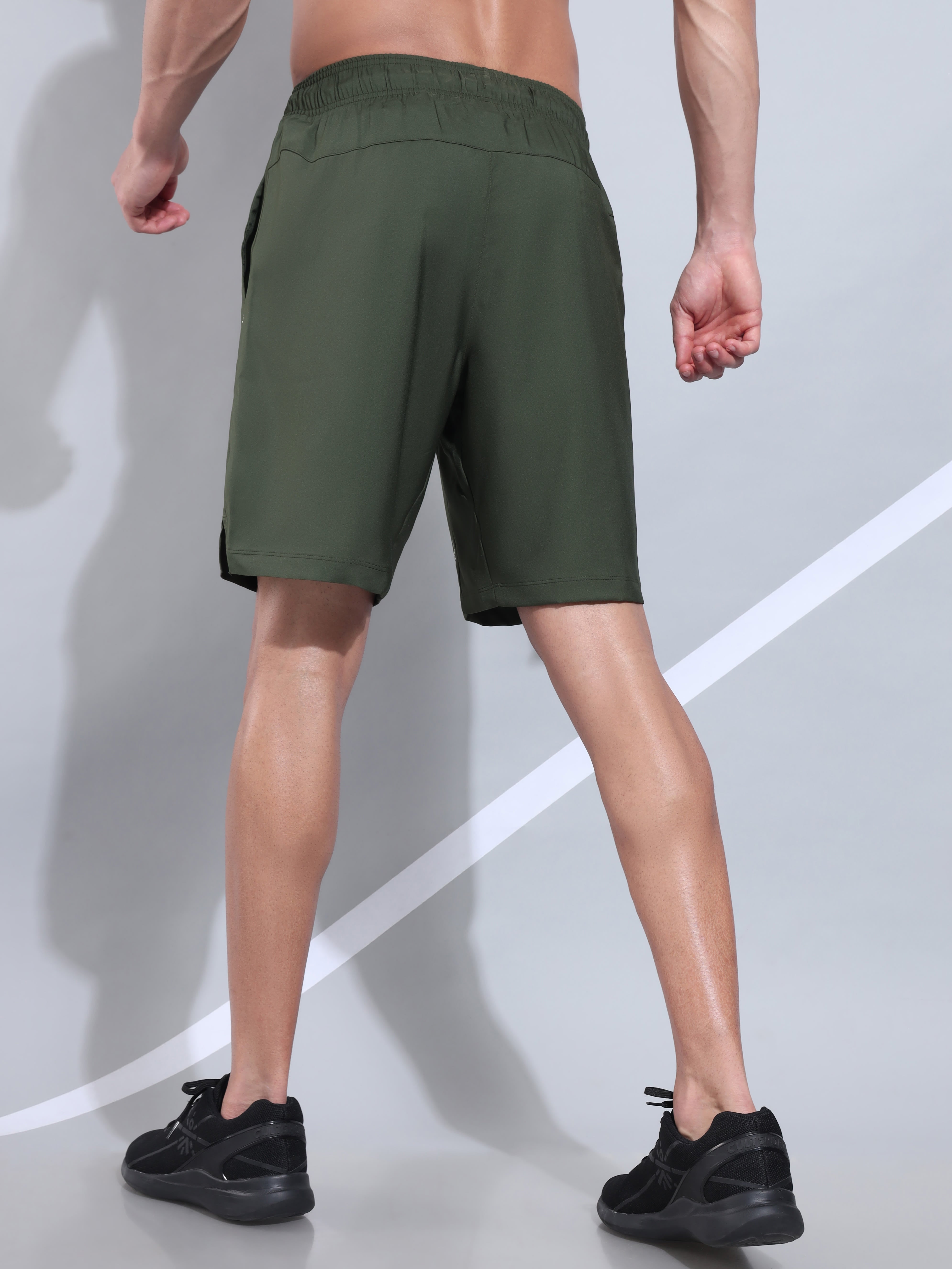 Performance Shorts with Tonal Graphic