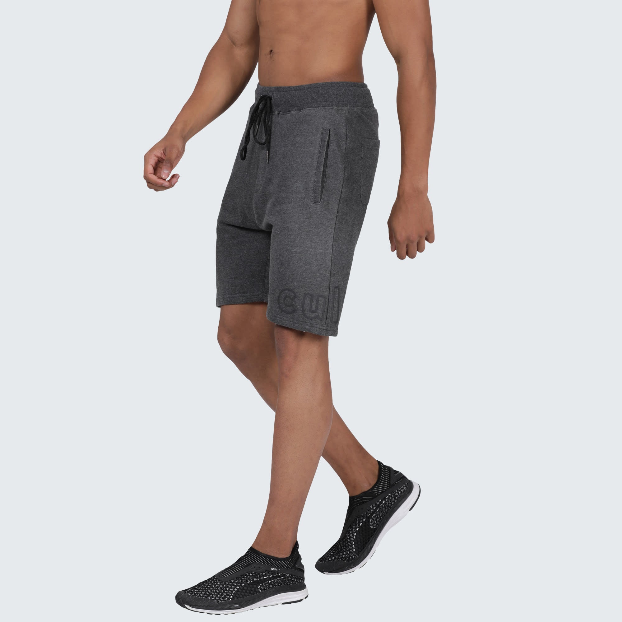 Everydays Cloud Grey Casual Shorts