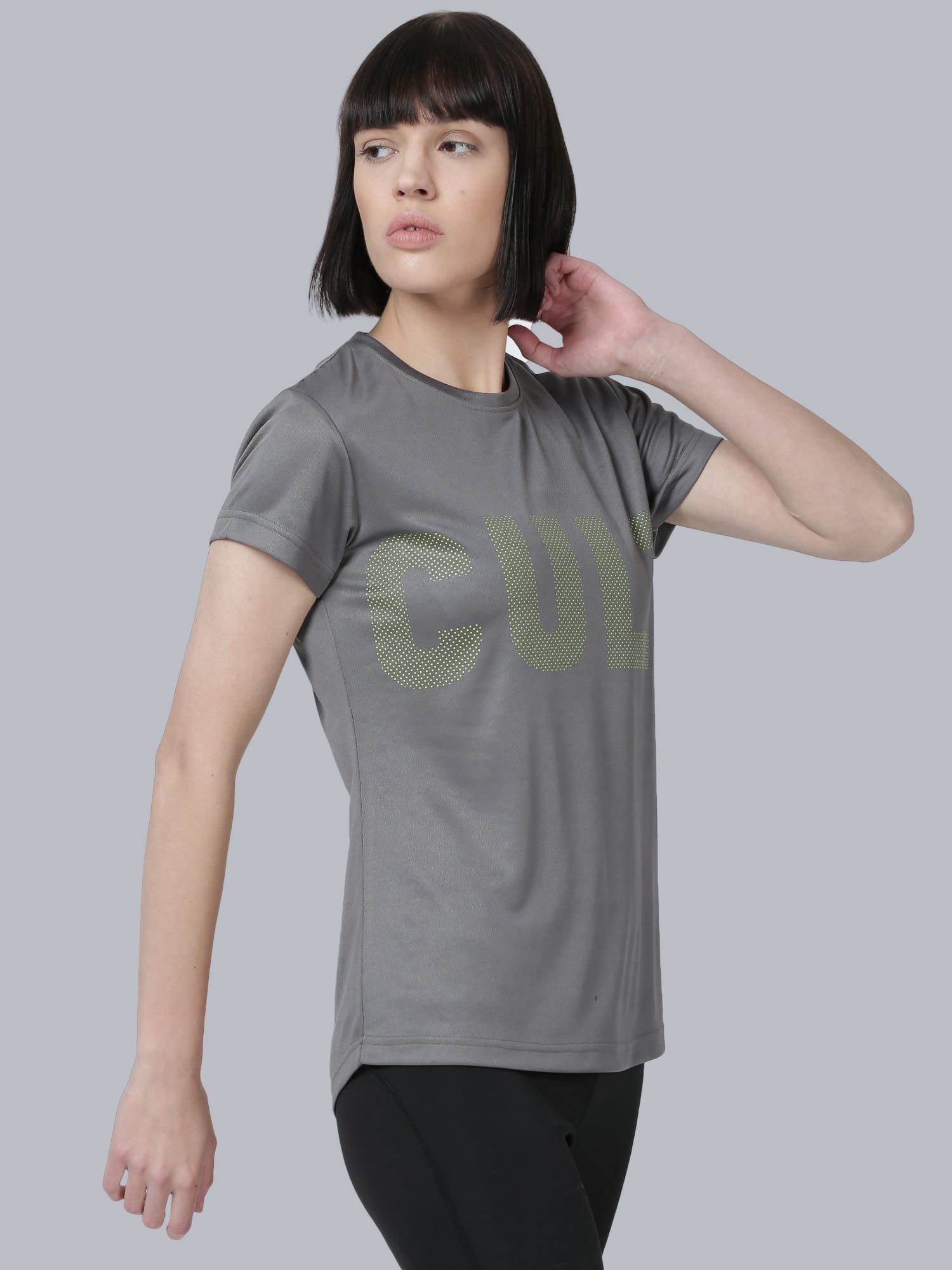 Cult Tribe Grey Running Tee