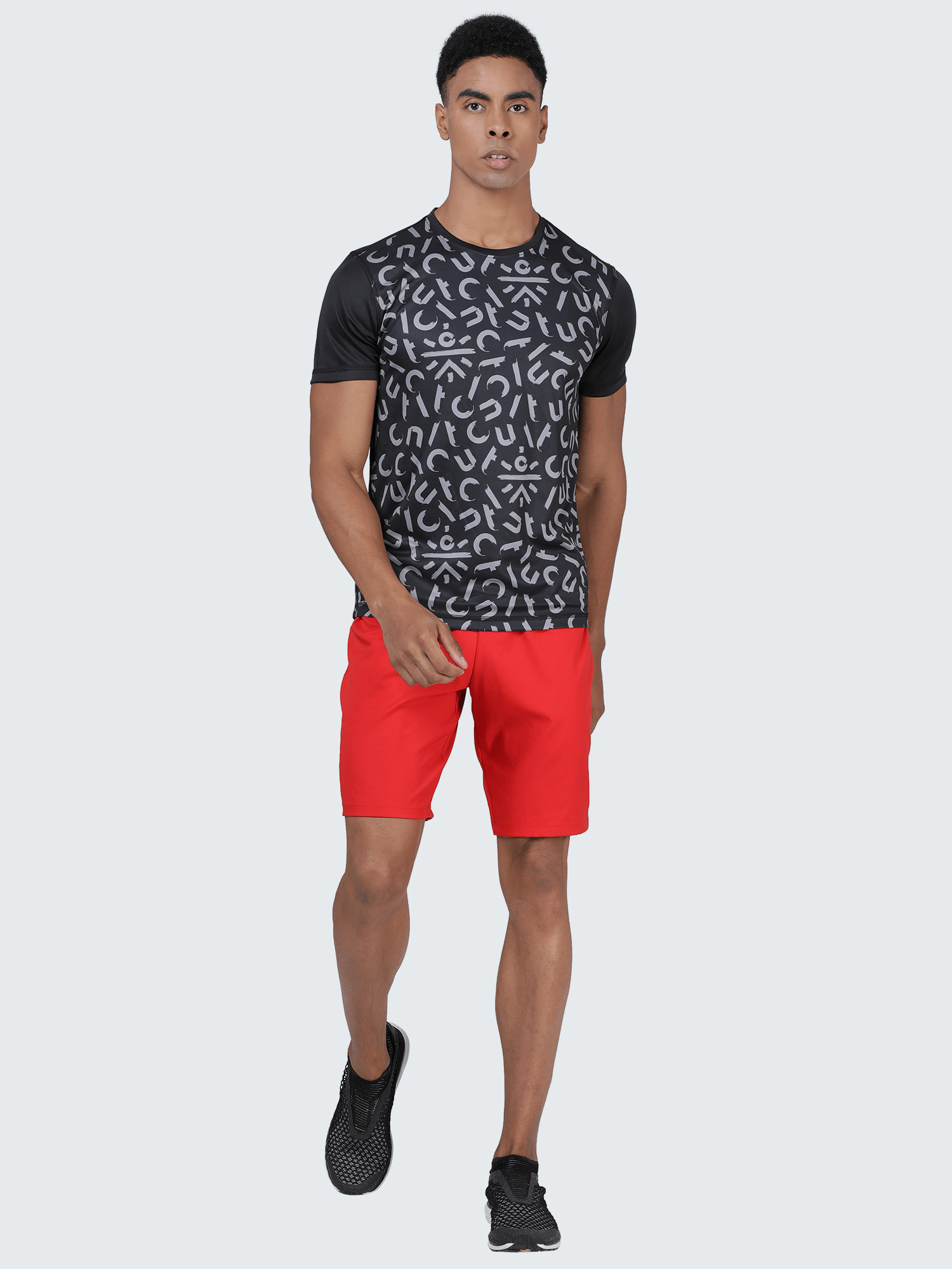 Signature Script Black Workout Tee