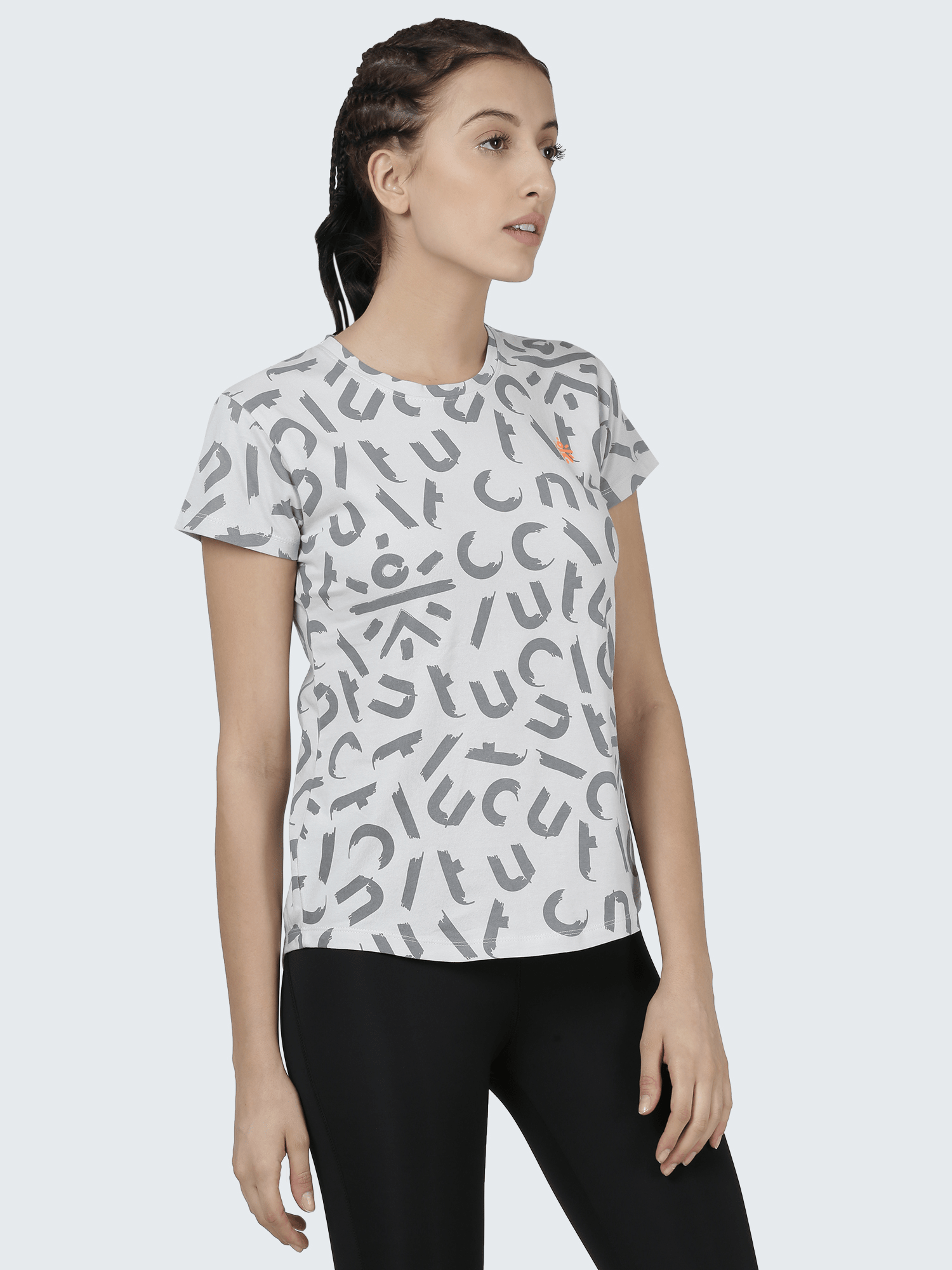 Code Cult White Running Tee