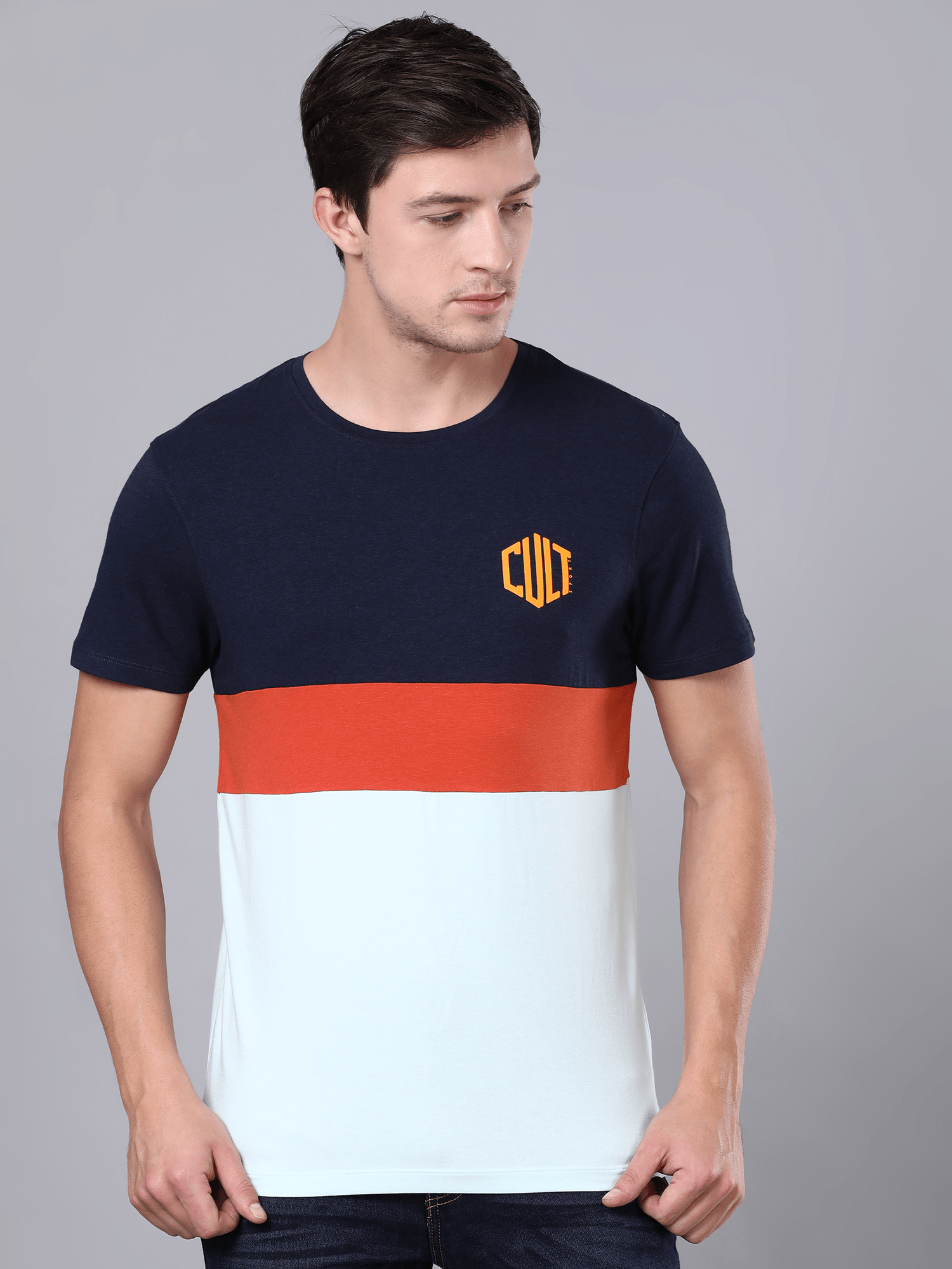 Bamboo Navy Casual Tee