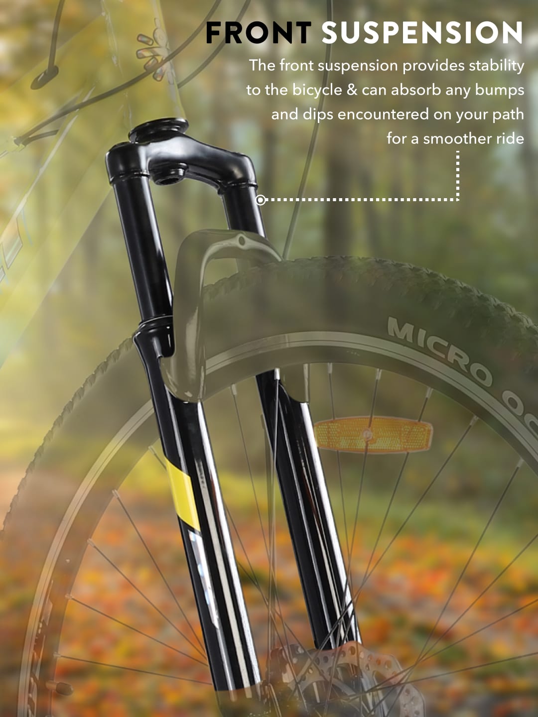 DAUNTLESS21S29TYELLOWBLUE Steel 21 Speed Shimano Gear 29 inch Mountain Cycle, Dual Disc Brake, Front Suspension, Double Wall Rim