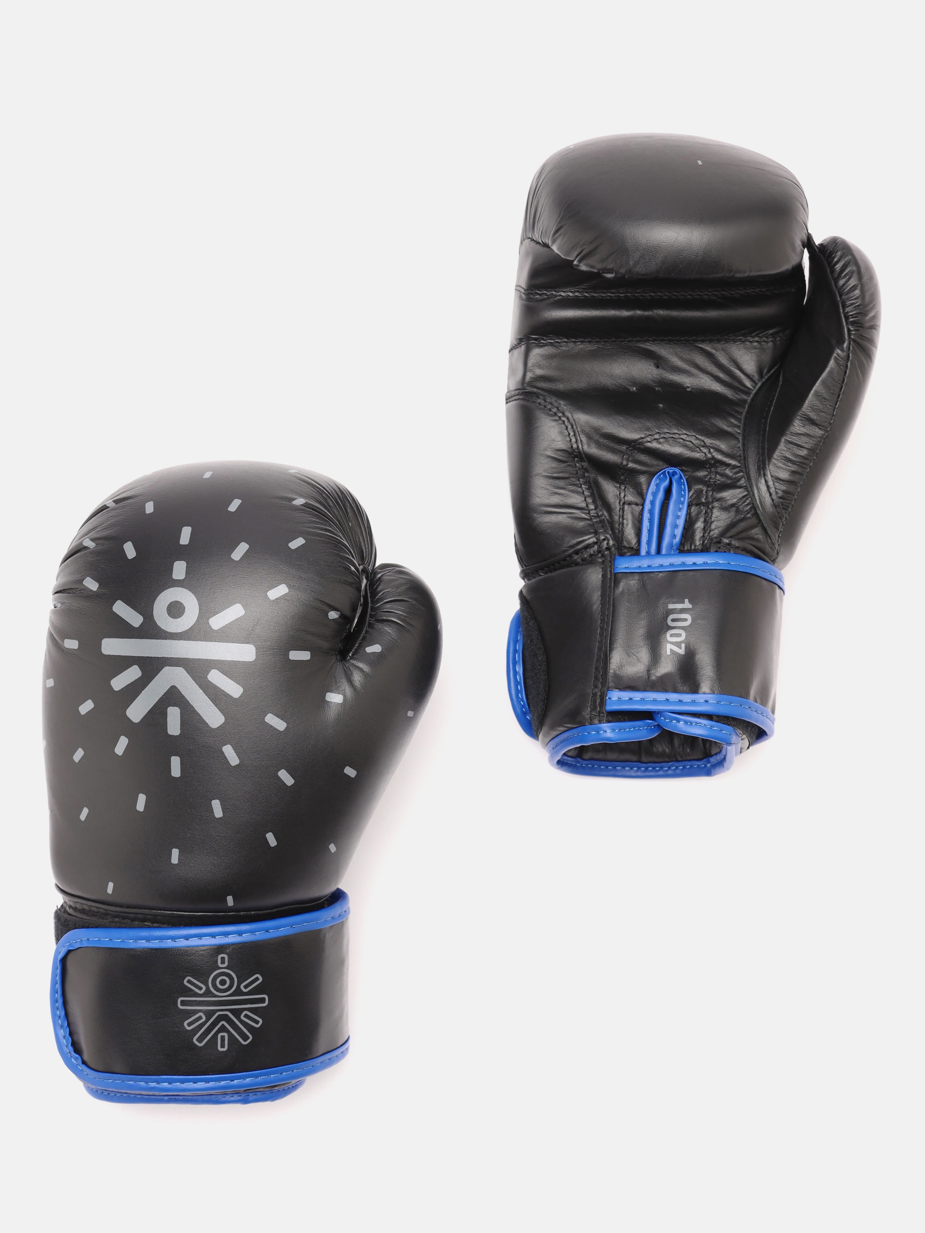 Premium Leather Boxing Gloves with Antimicrobial Lining