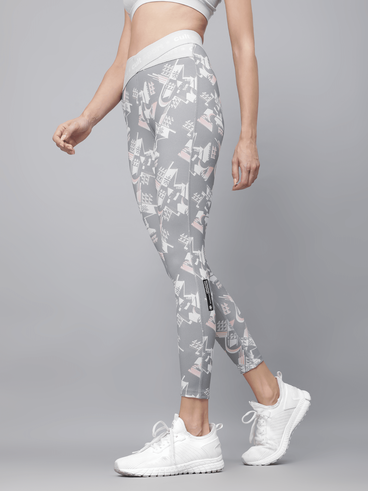 AbsoluteFit CrossLift Printed Workout Leggings