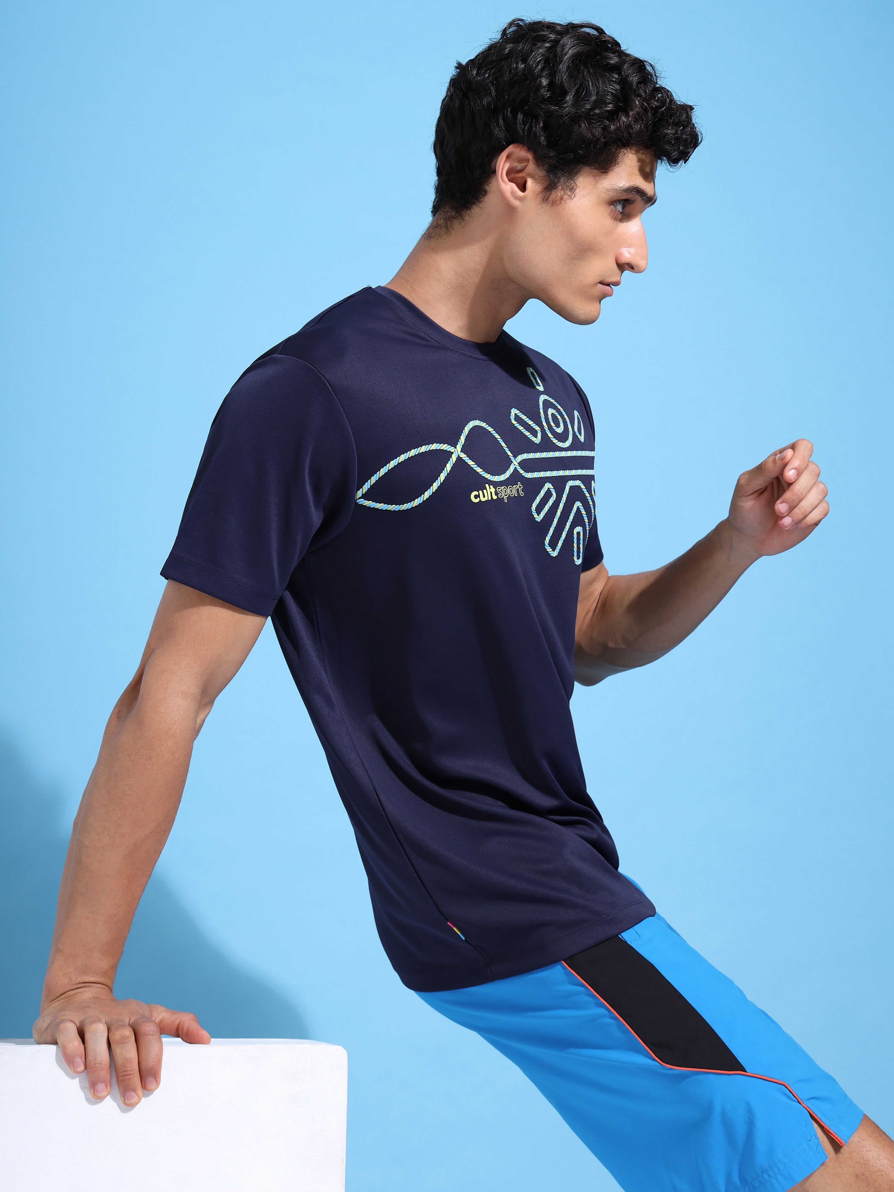 Graphic Print Performance T-shirt