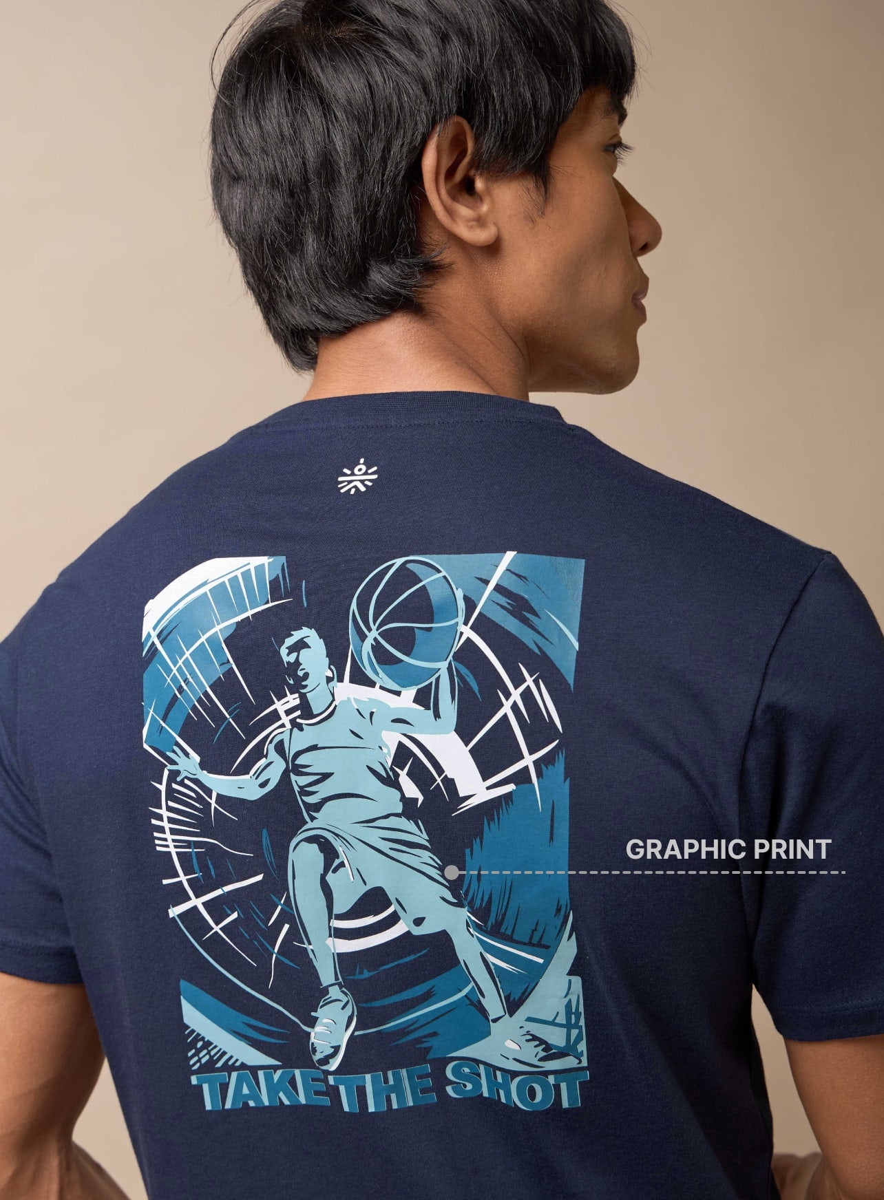 Take The Shot Print T-shirt