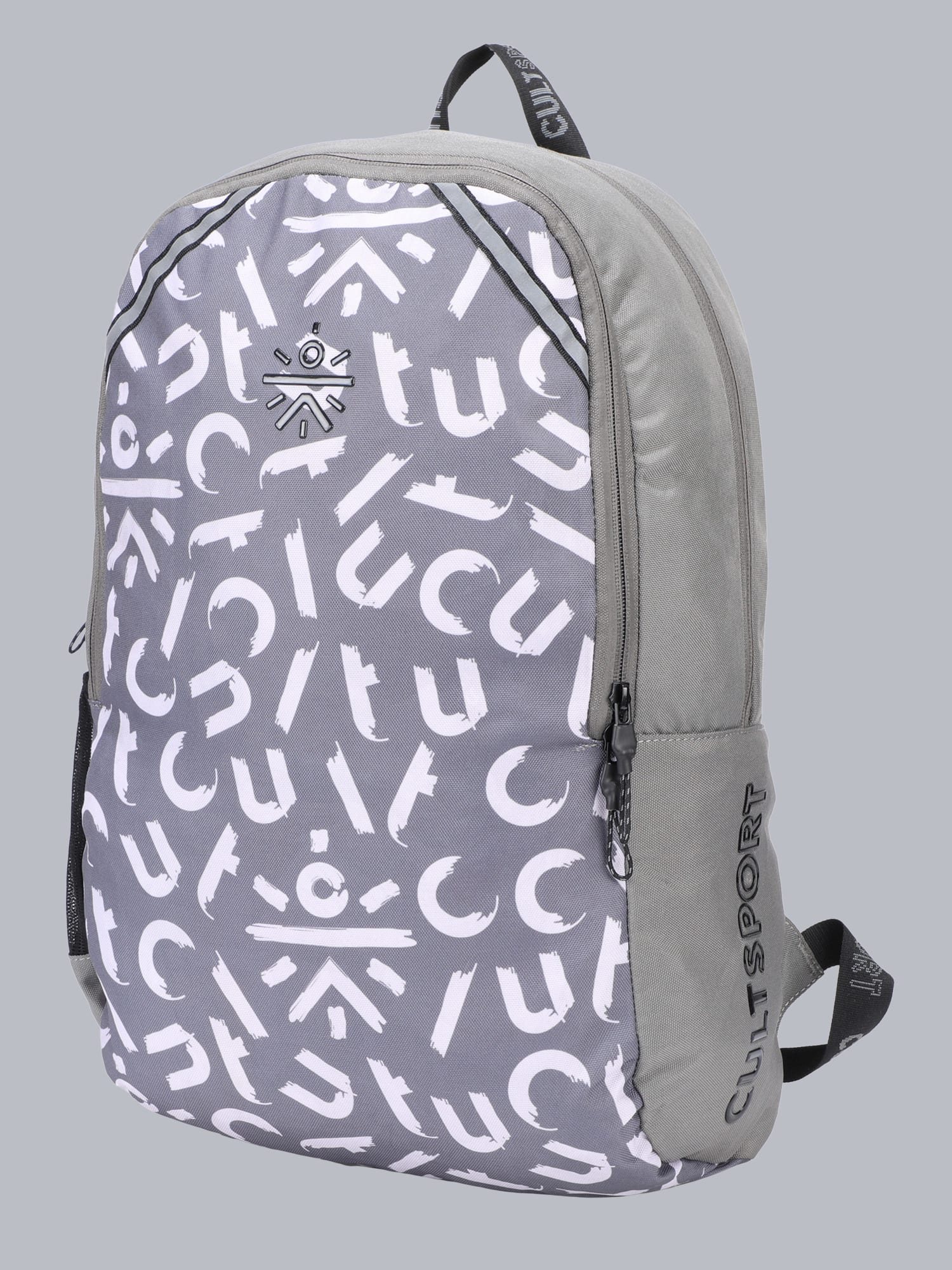 Code Aop Grey Backpack