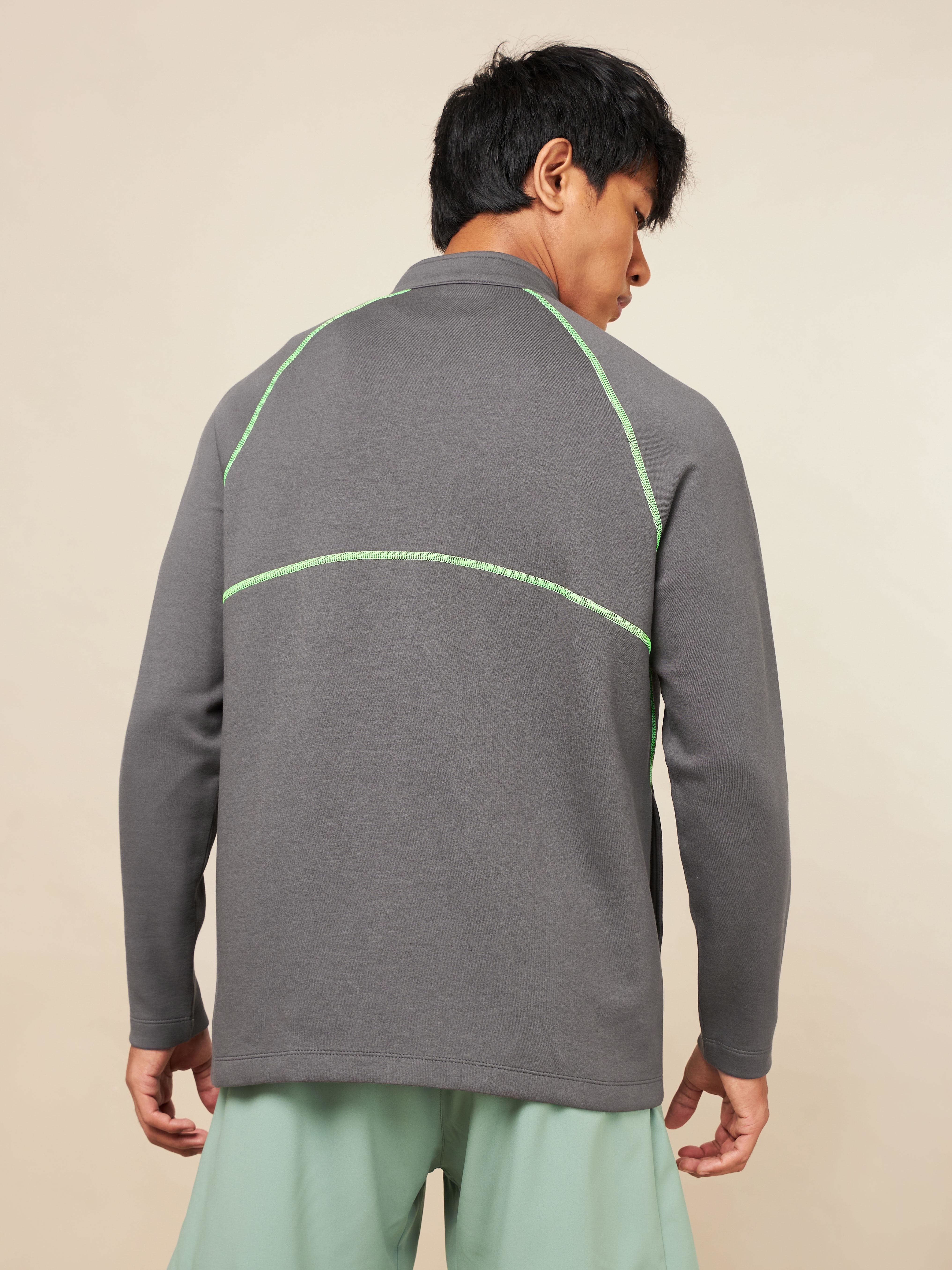 Dark Grey Power Up Training Jacket