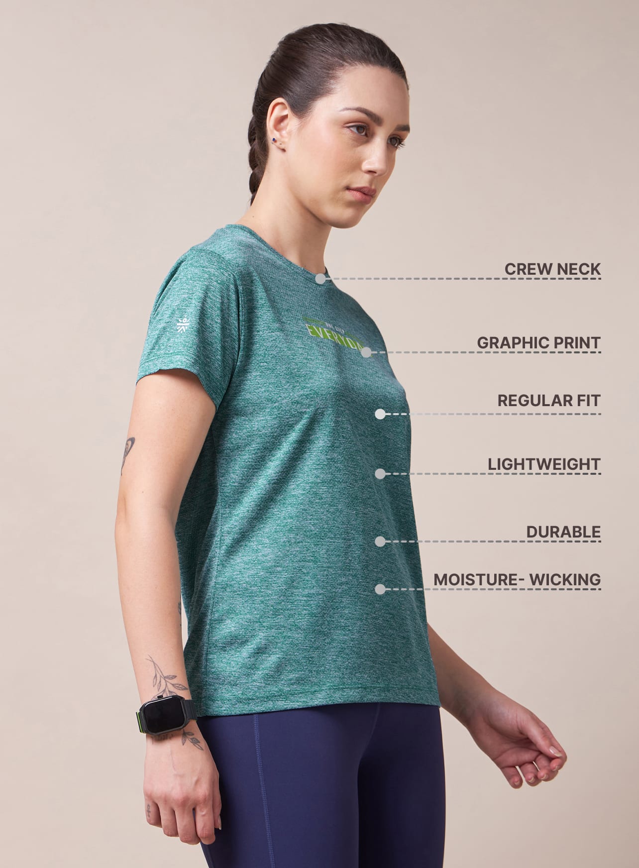 Logo Play Print Active T-shirt