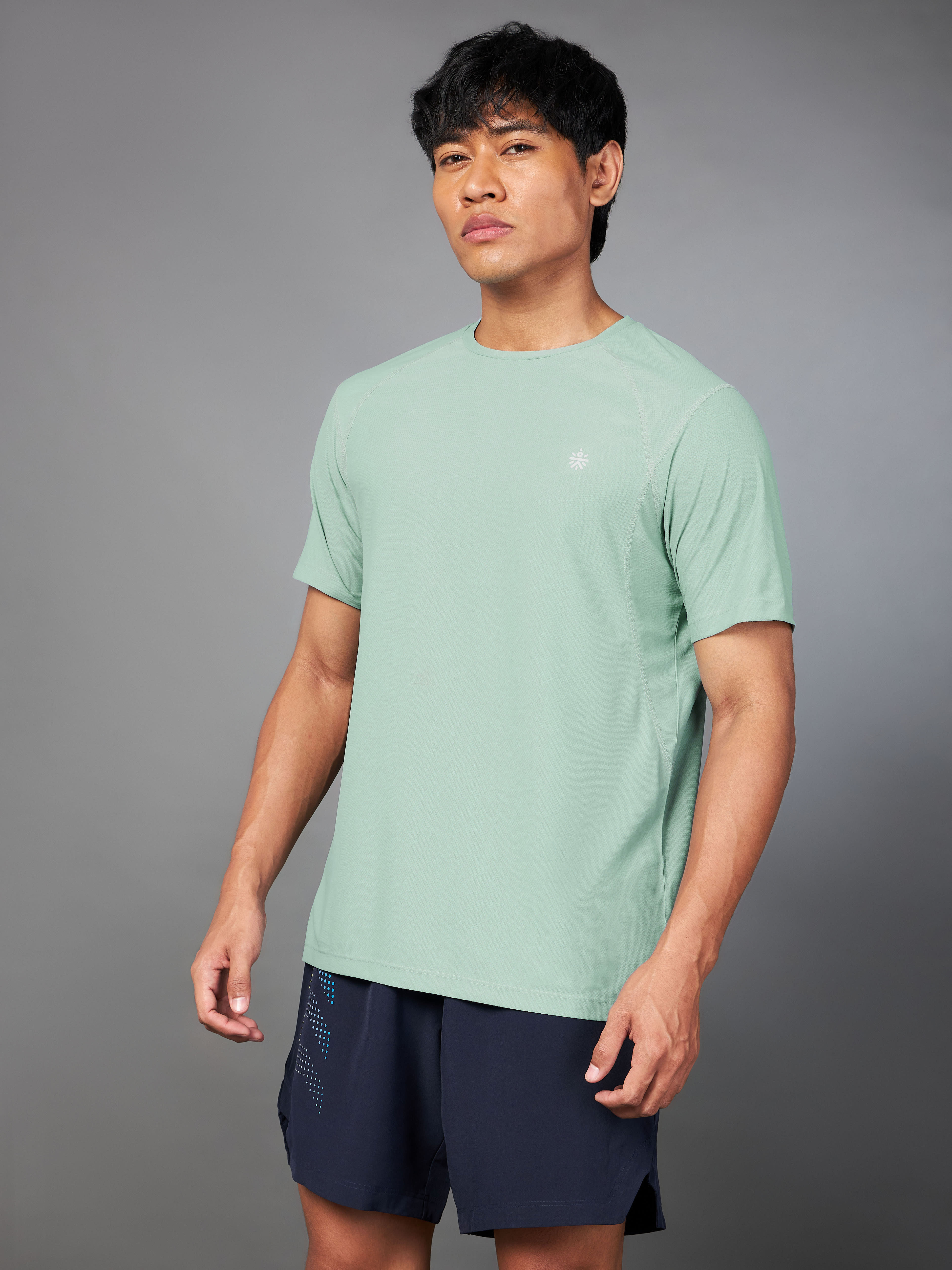 All Day Active Green Training Tee