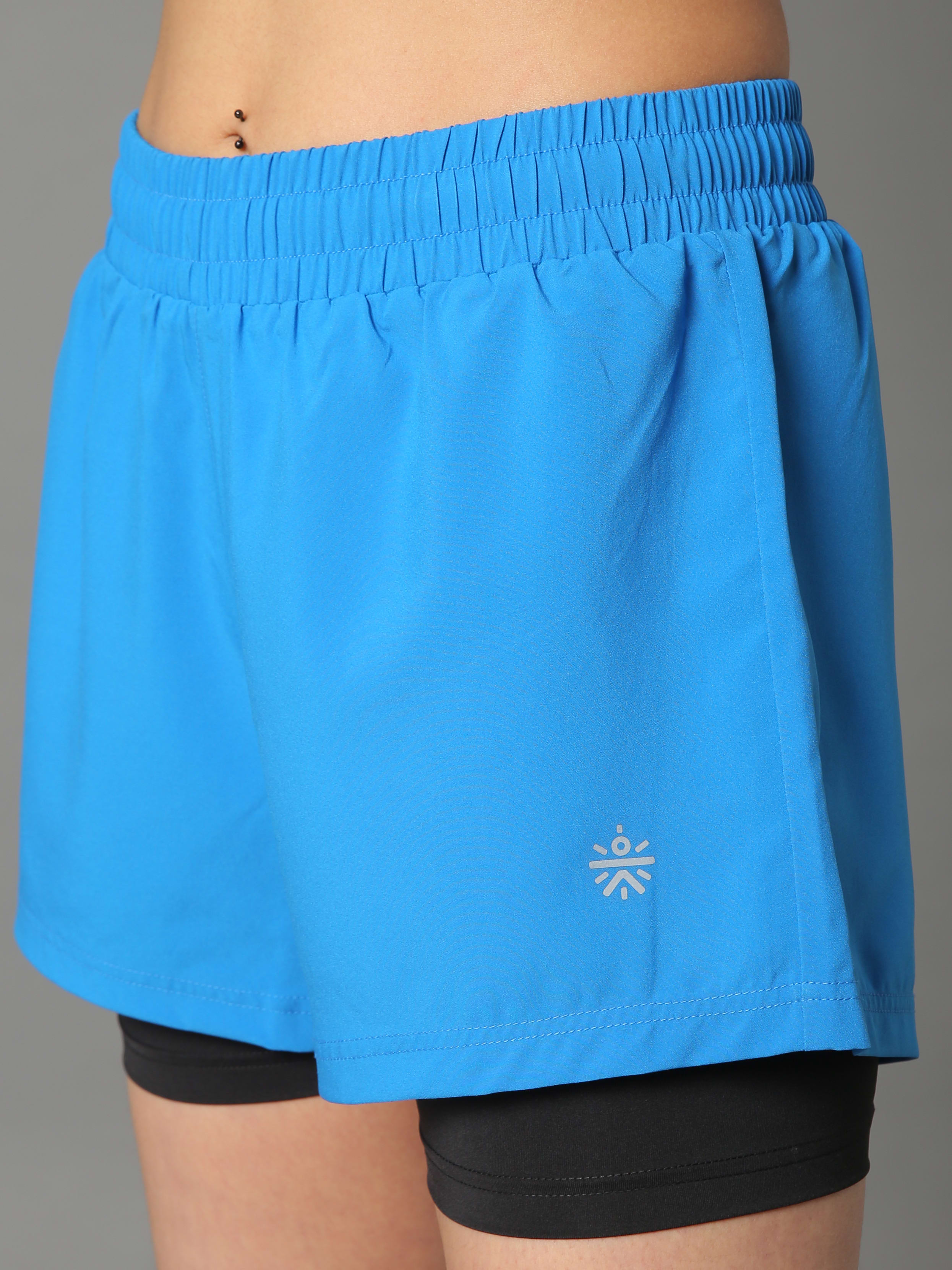 Workout Shorts with Inner Tights