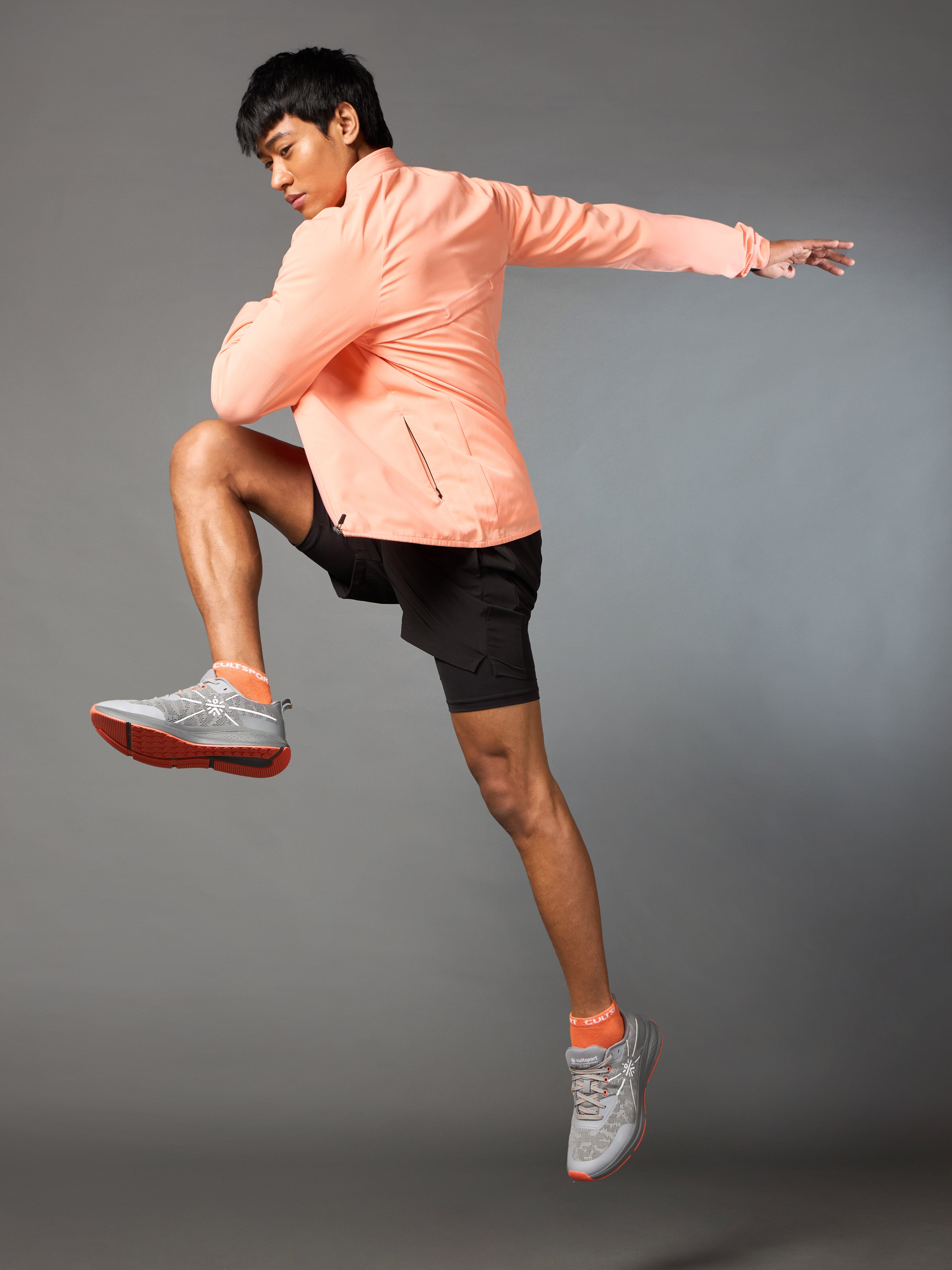 Orange Long Distance Running Jacket