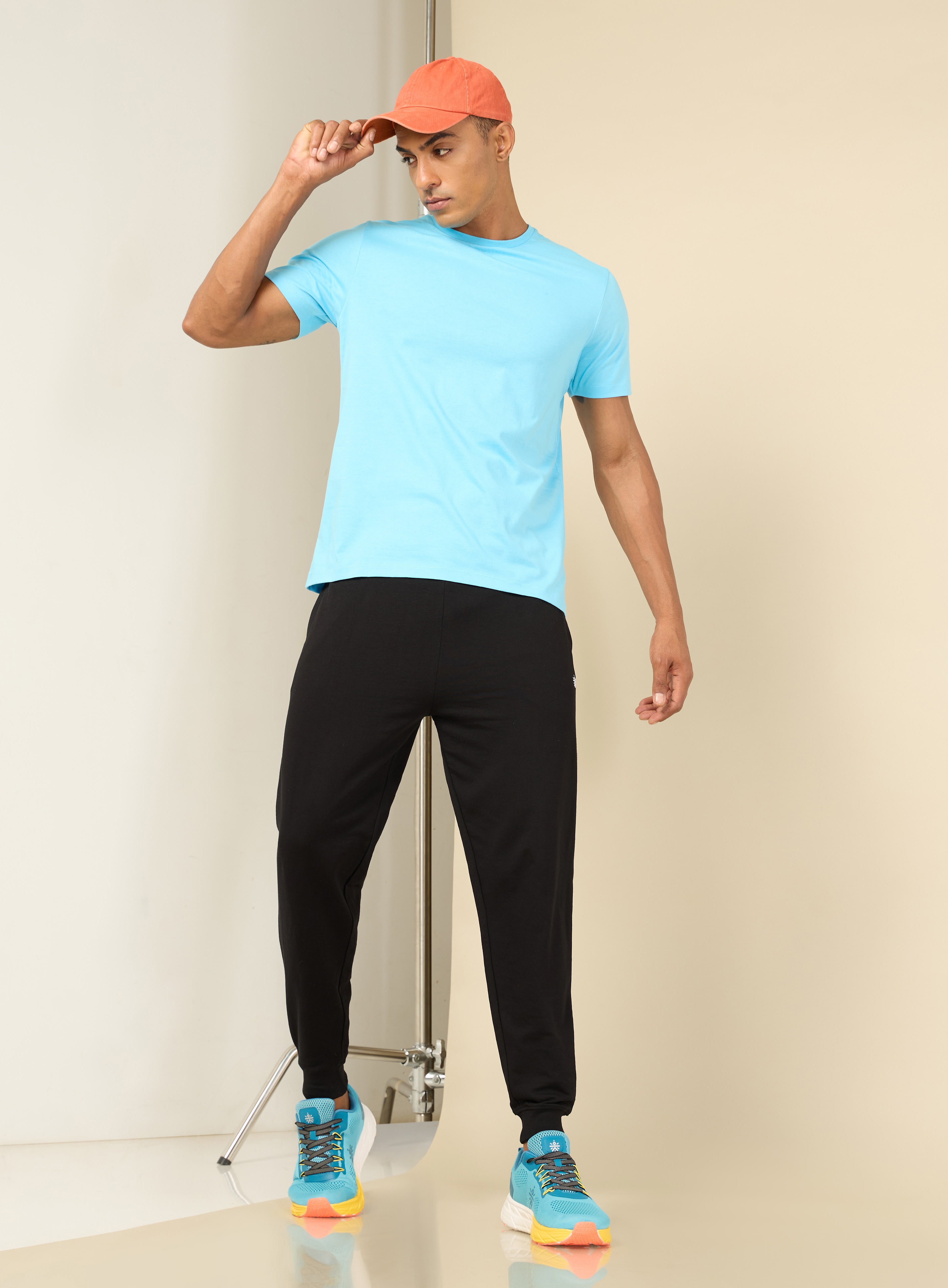 Men Black Cult Leisure Joggers