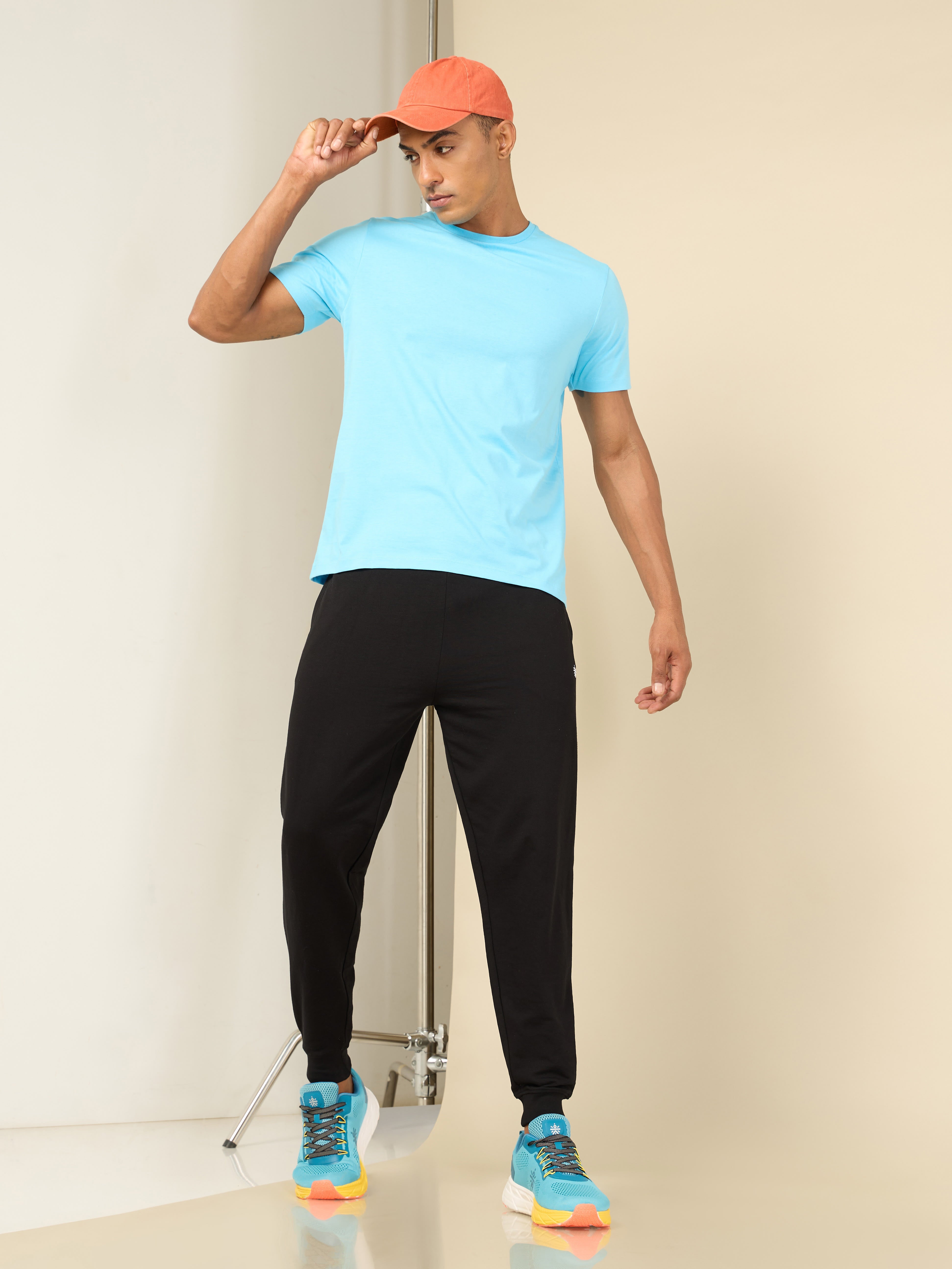 Men Black Cult Leisure Joggers