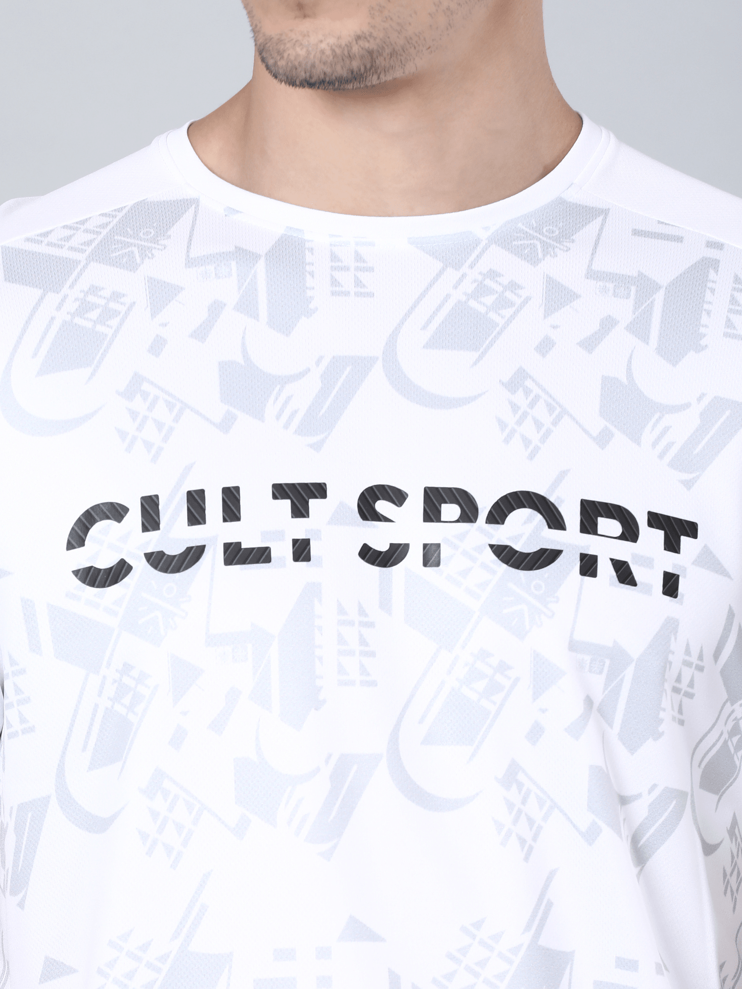 Dugout Hiero White Gym Tee