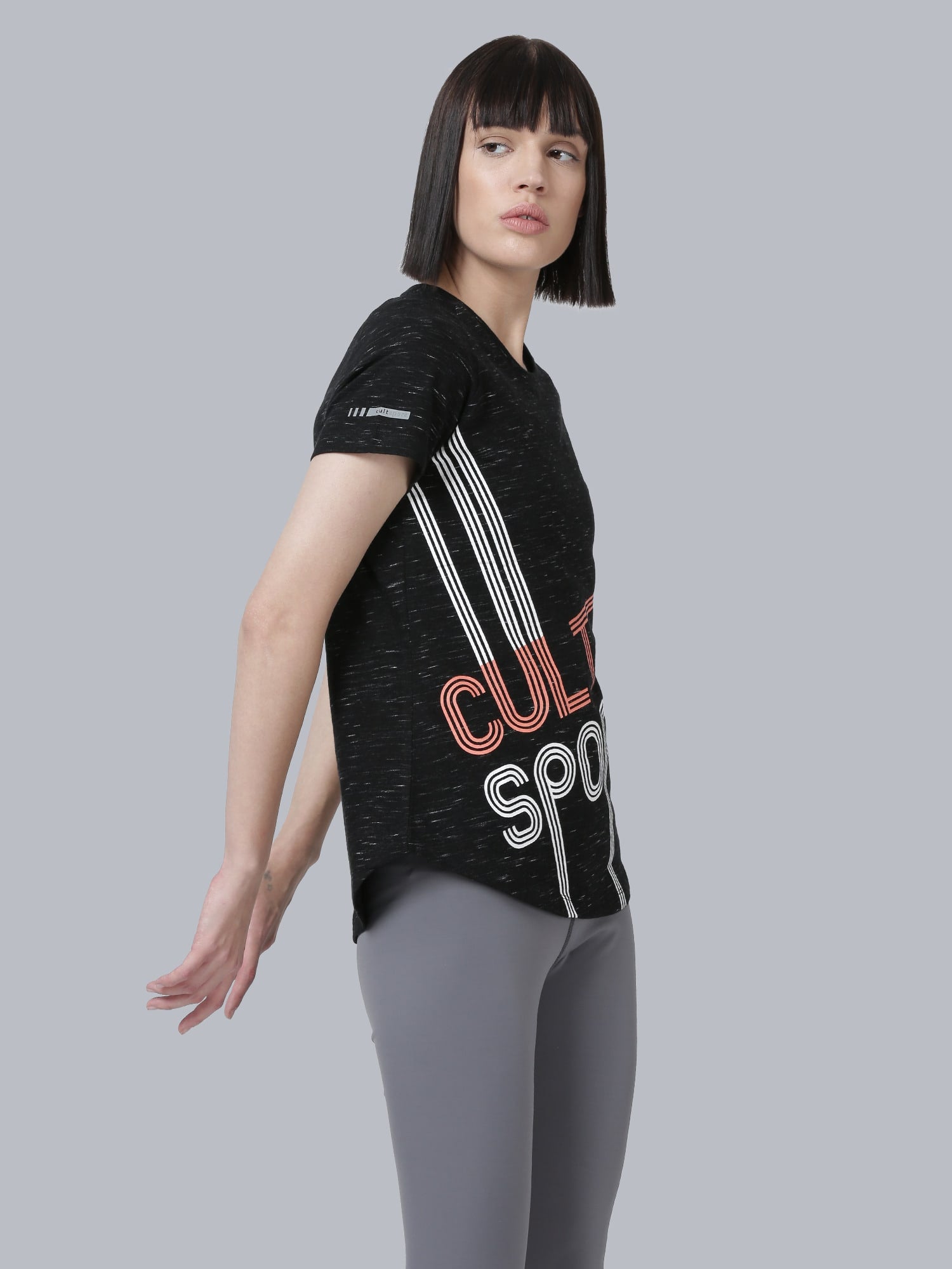 Everydays Web Casual Black Tee