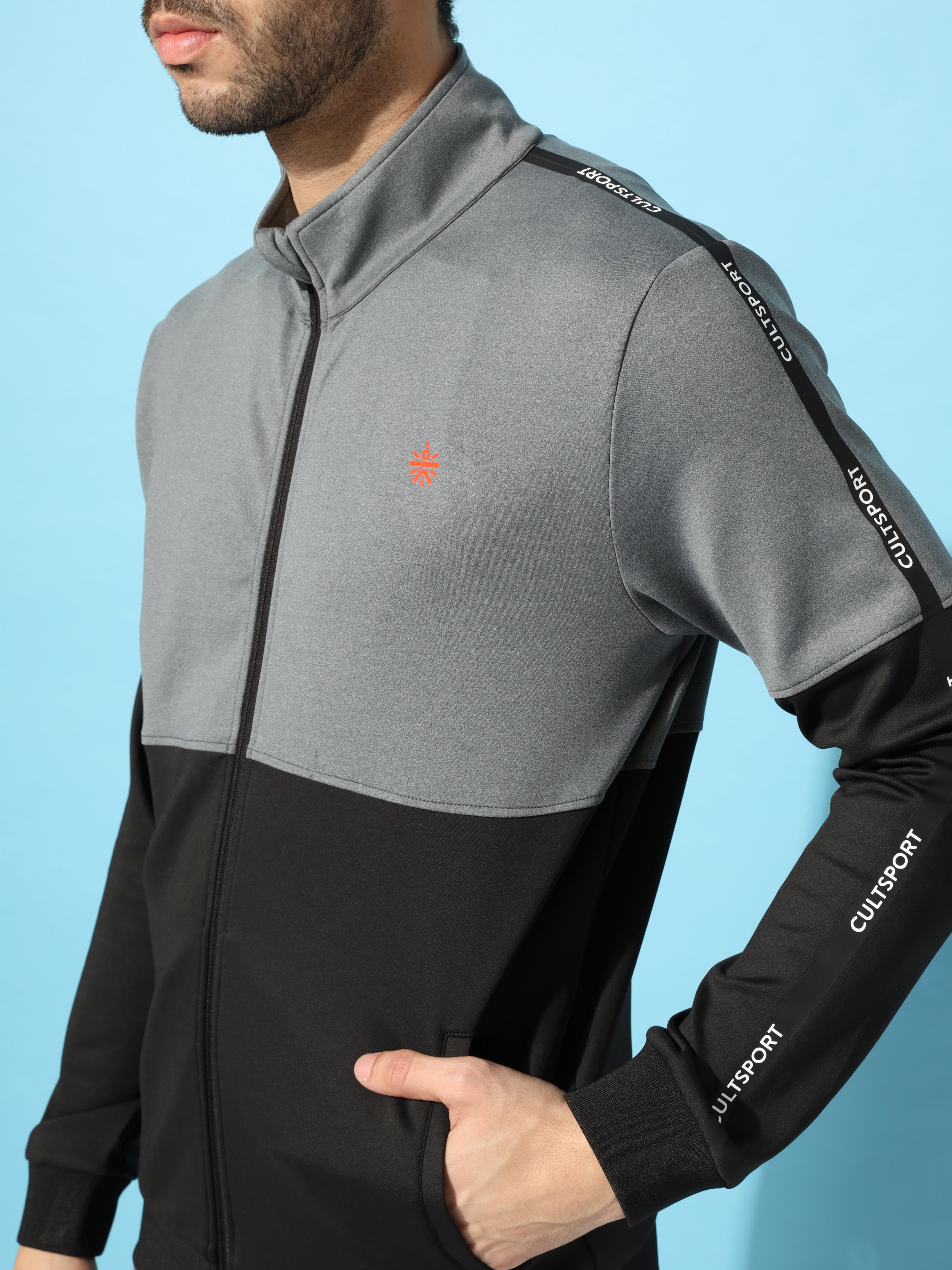 LAYR Colorblock Sweatshirt