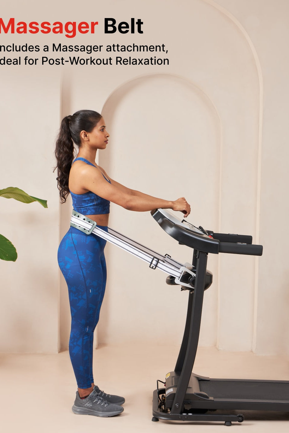 Cultrun M3.0 3HP Peak Treadmill | 3-level Manual-Incline | Max Weight-100kg | Max Speed-10 kmph (with 6 months extended warranty)