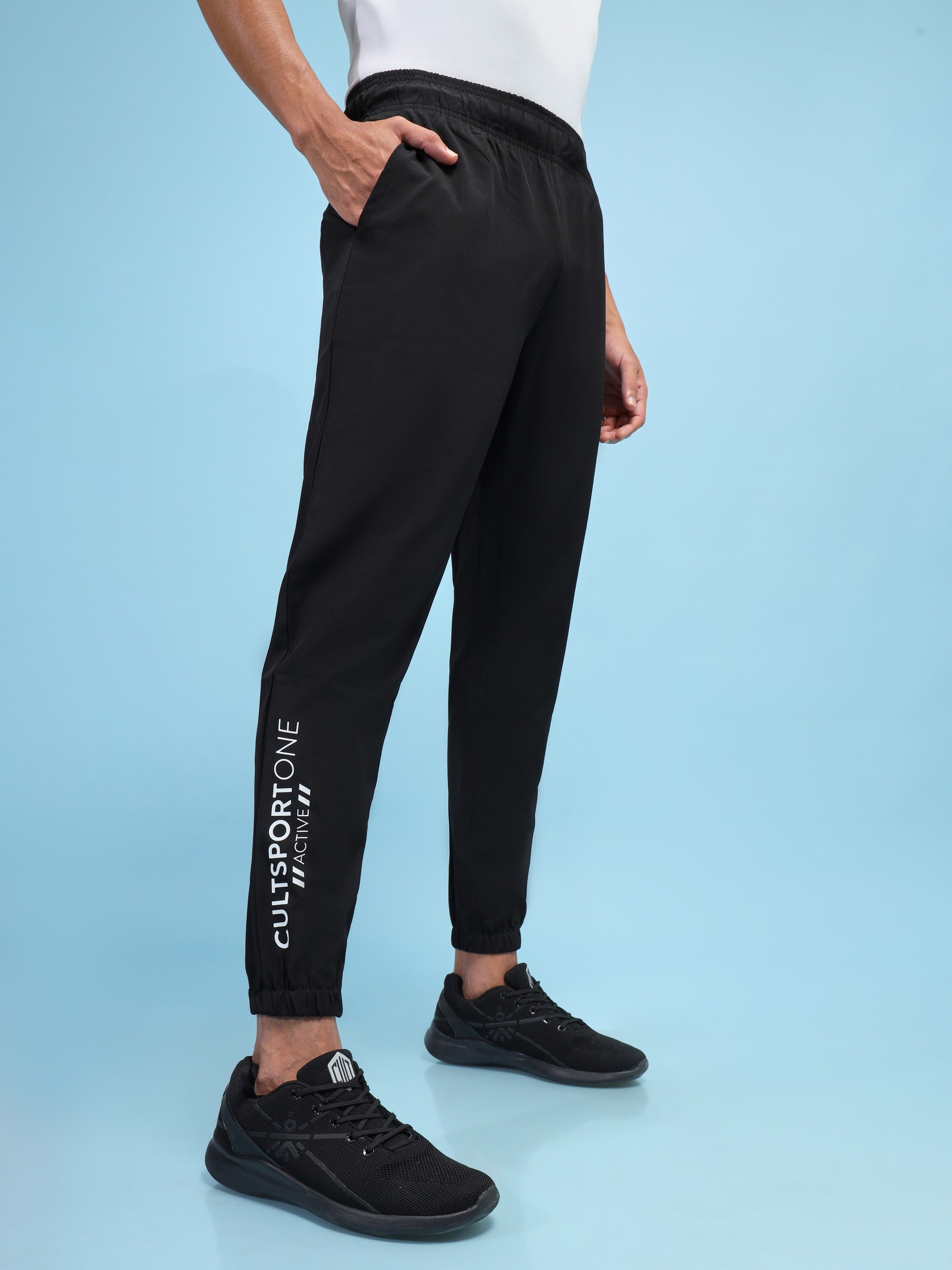 Graphic Print Performance Joggers