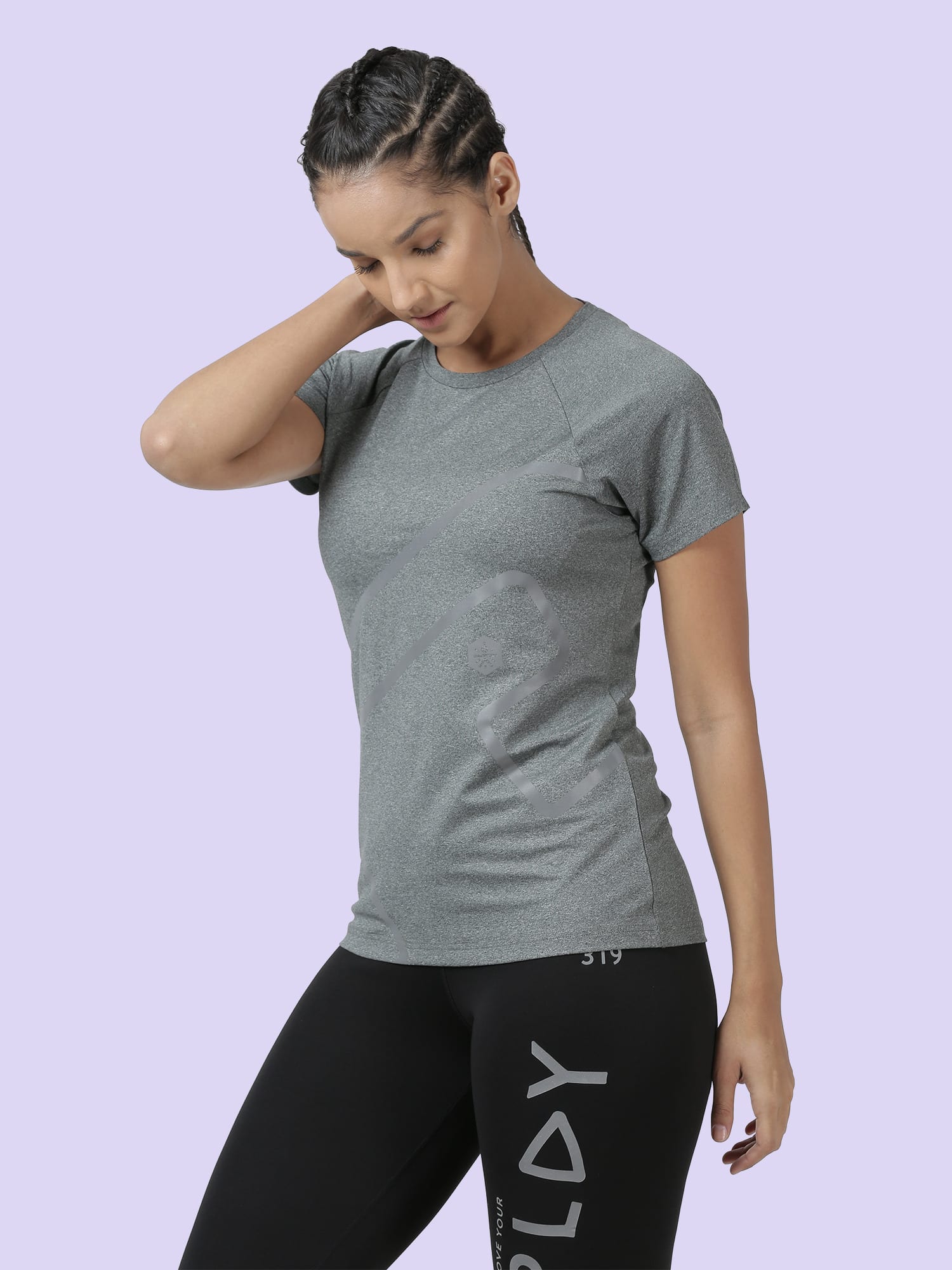 Blakout Insignia Grey Slim Tee