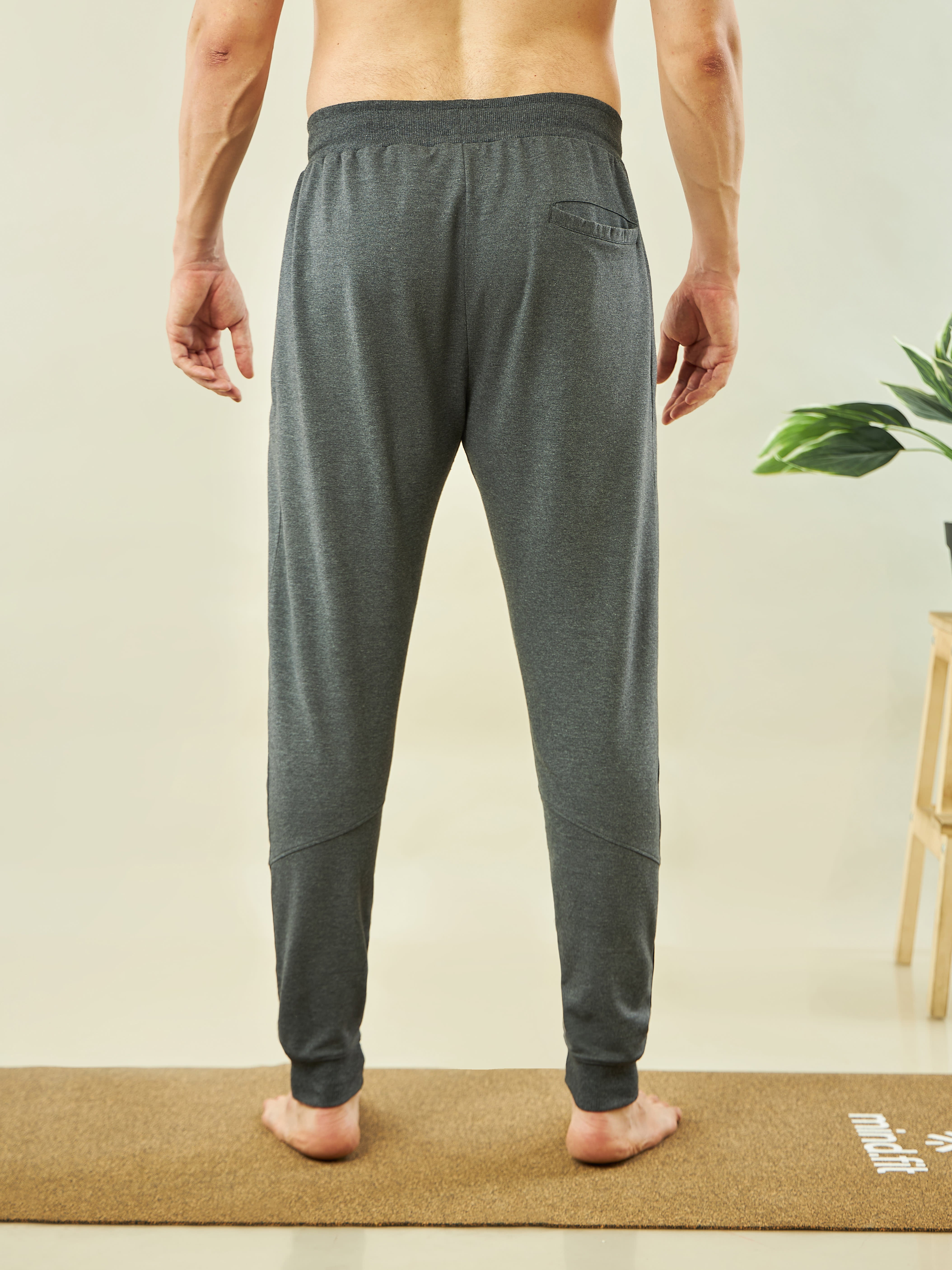 Contrast Panel Relaxed Tapered Fit Joggers