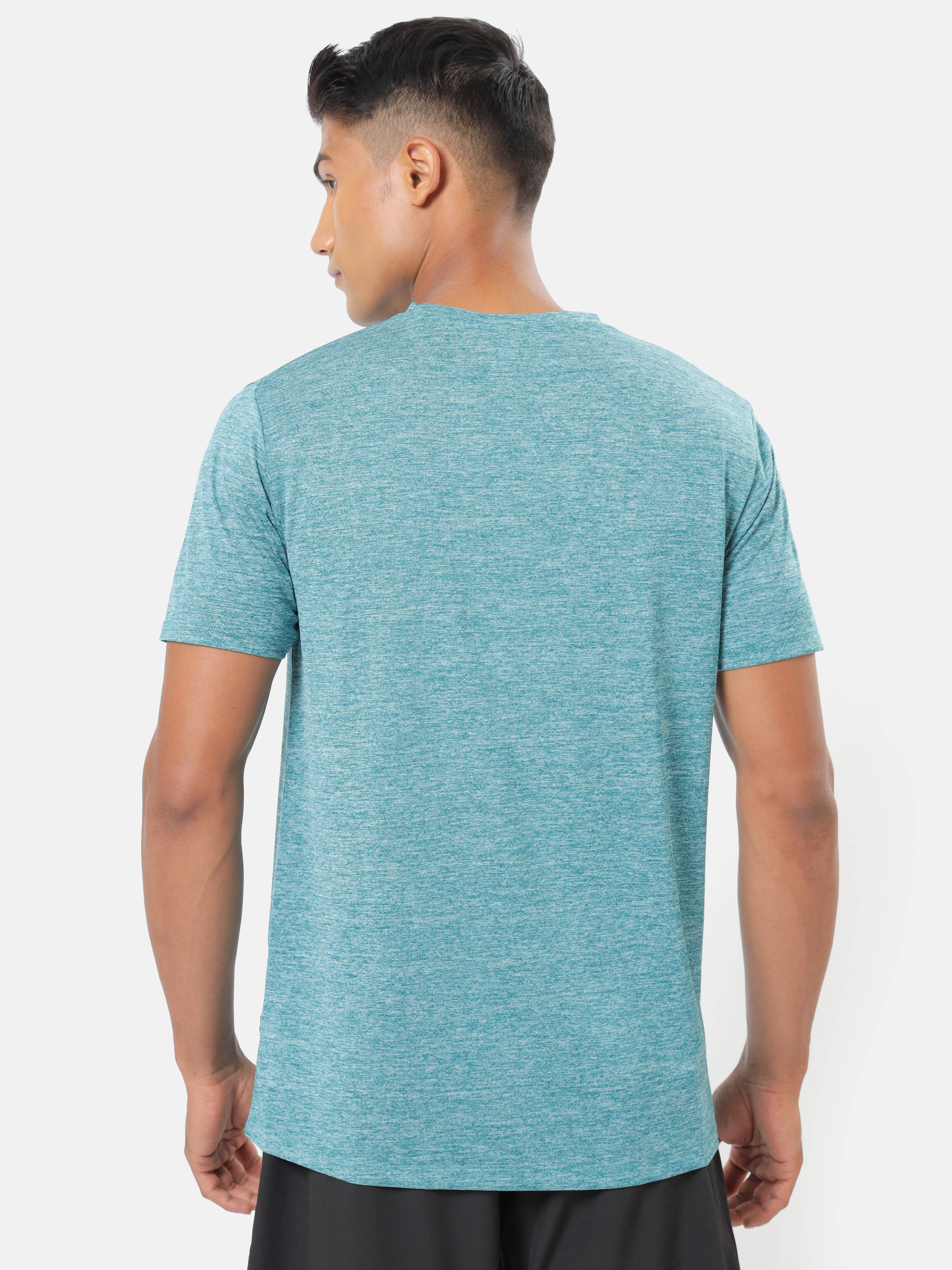 Textured Performance T-shirt with Logo Pack of 3