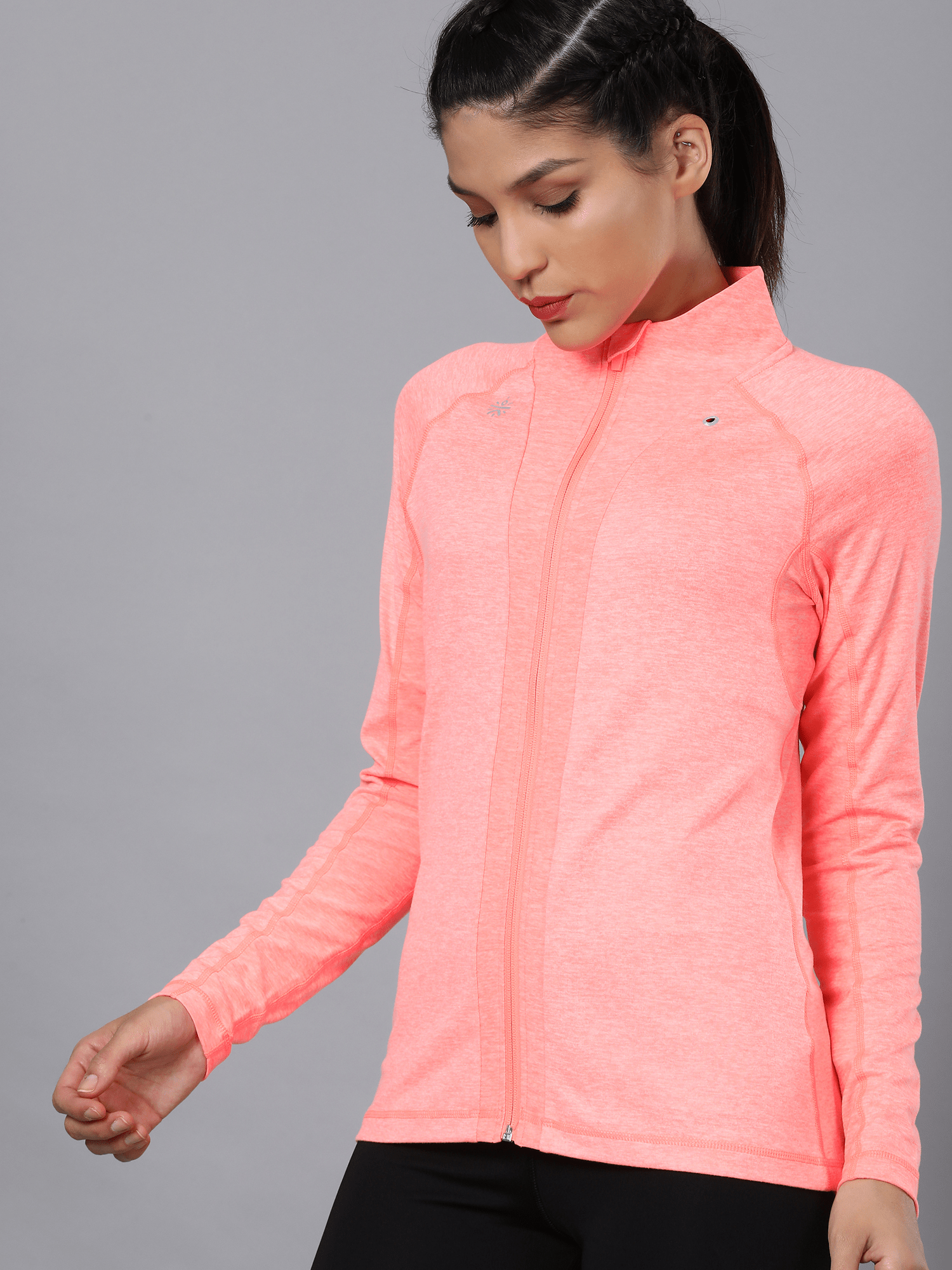 Vital Propel Pink Zip Through Sweatshirt