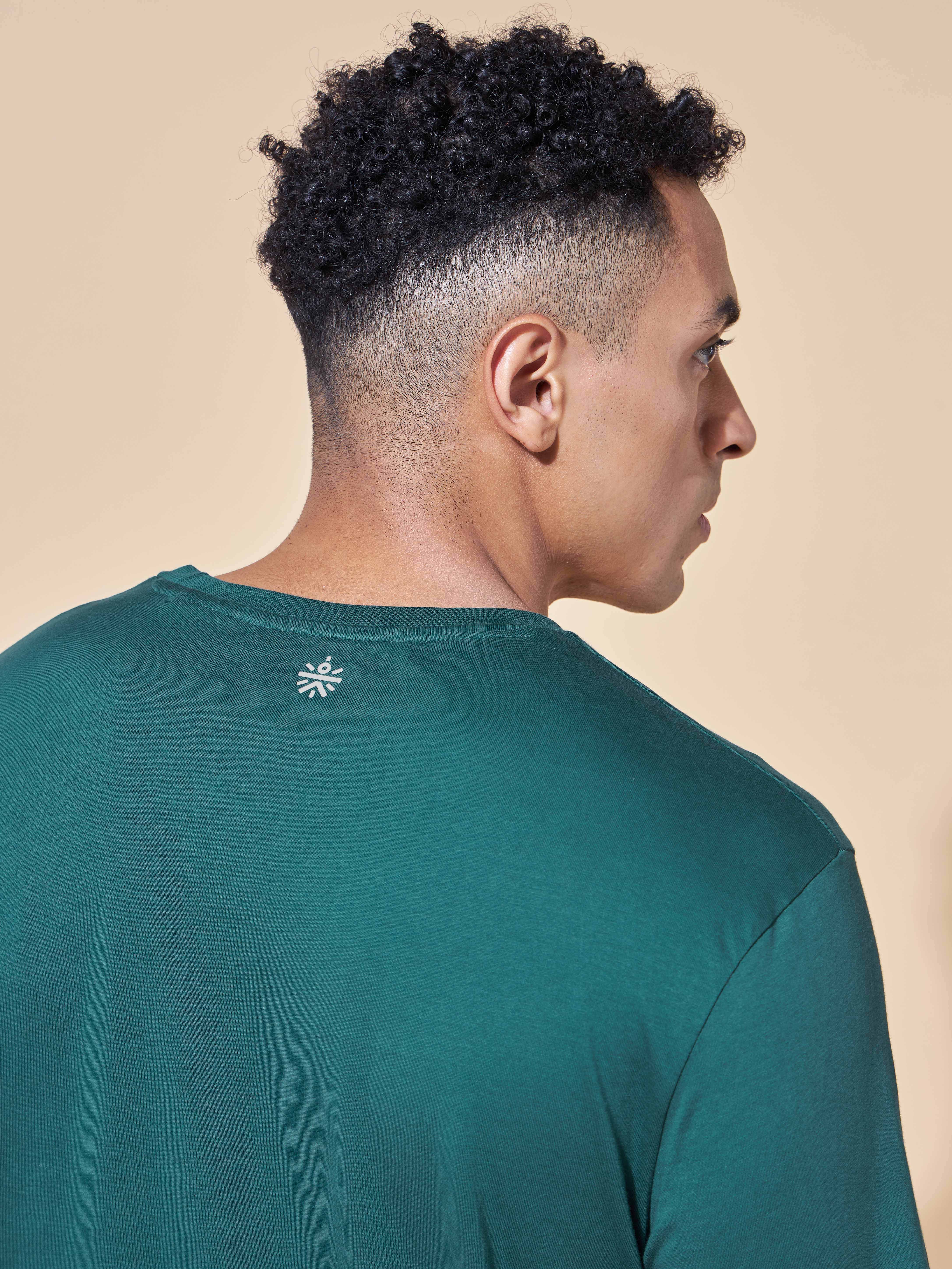 Tennis Court Side Print T-shirt