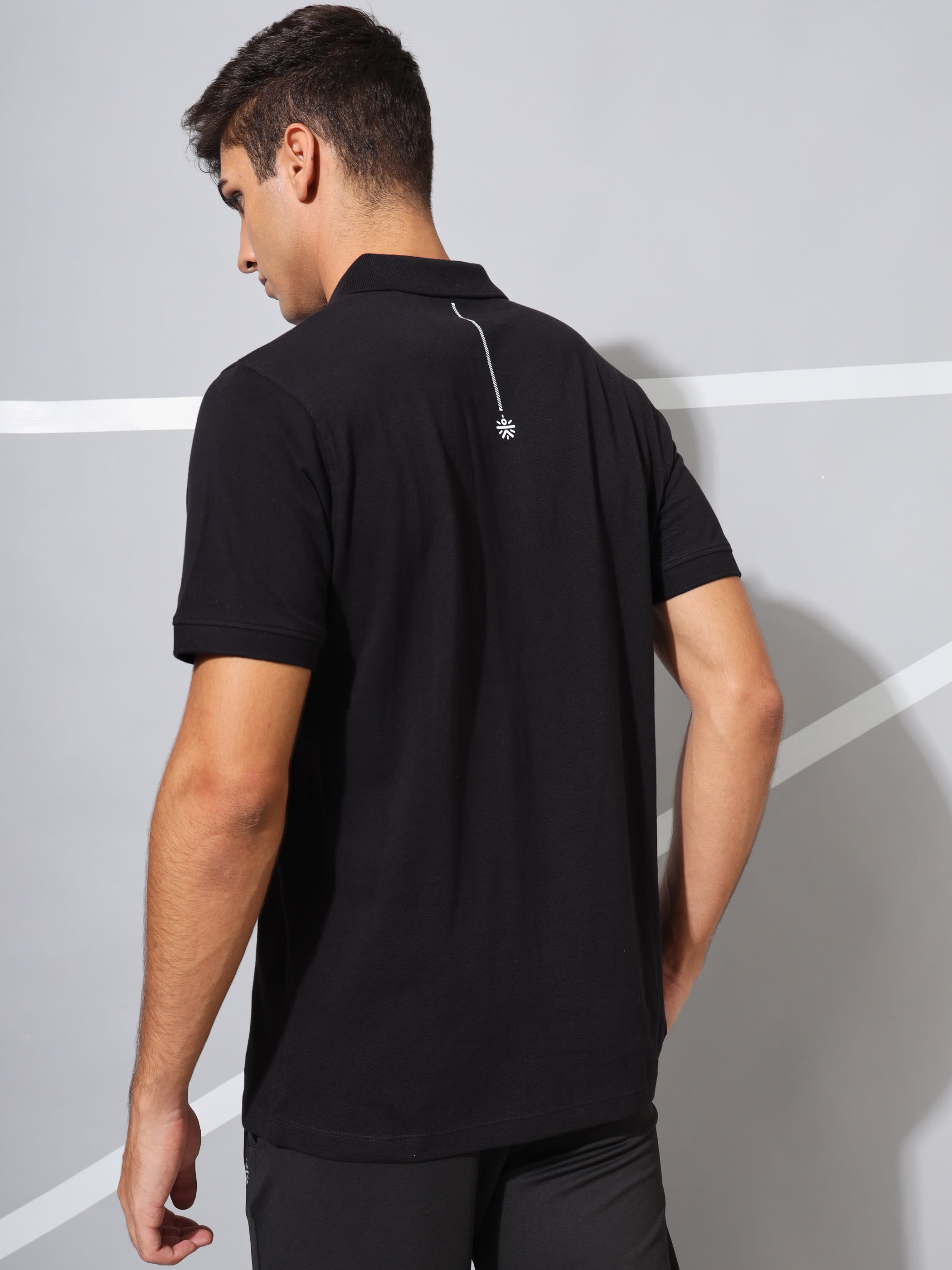 Solid Performance Polo T-shirt