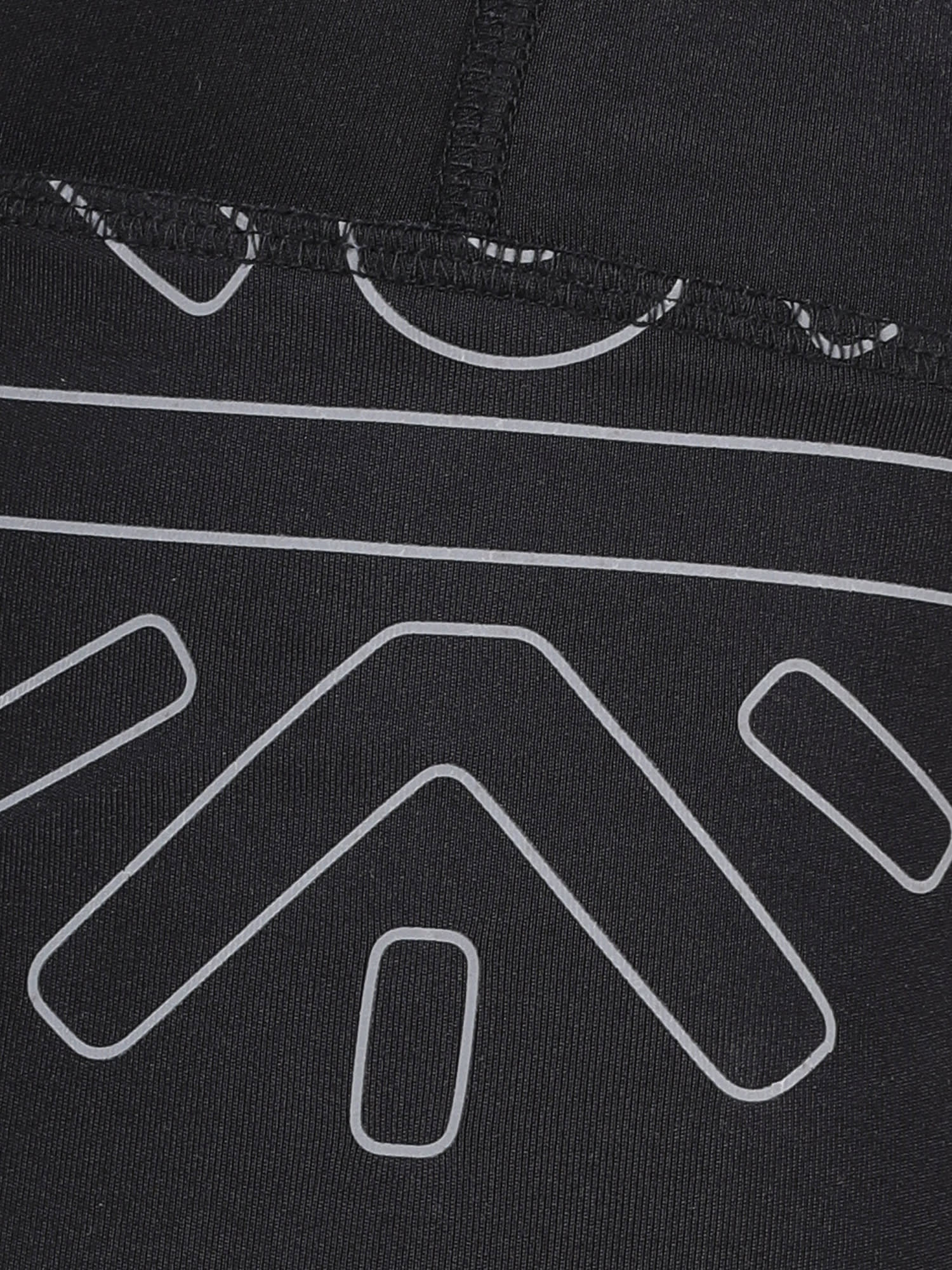 Vital V-man Black Gym Leggings