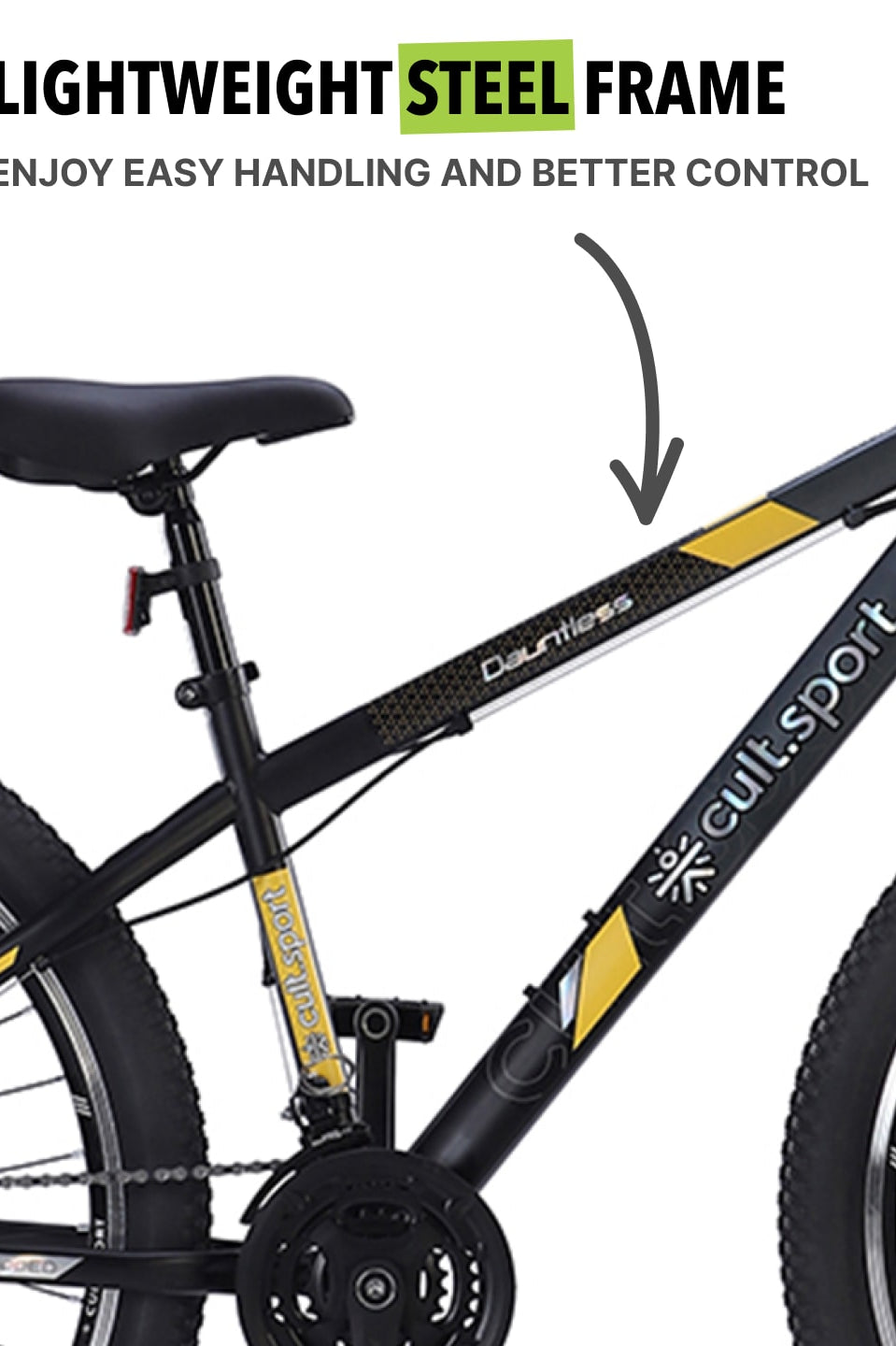 DAUNTLESS21S29TGREYBLACKSteel 21 Speed Shimano Gear 29 inch Mountain Cycle, Dual Disc Brake, Front Suspension and Double Wall Rim