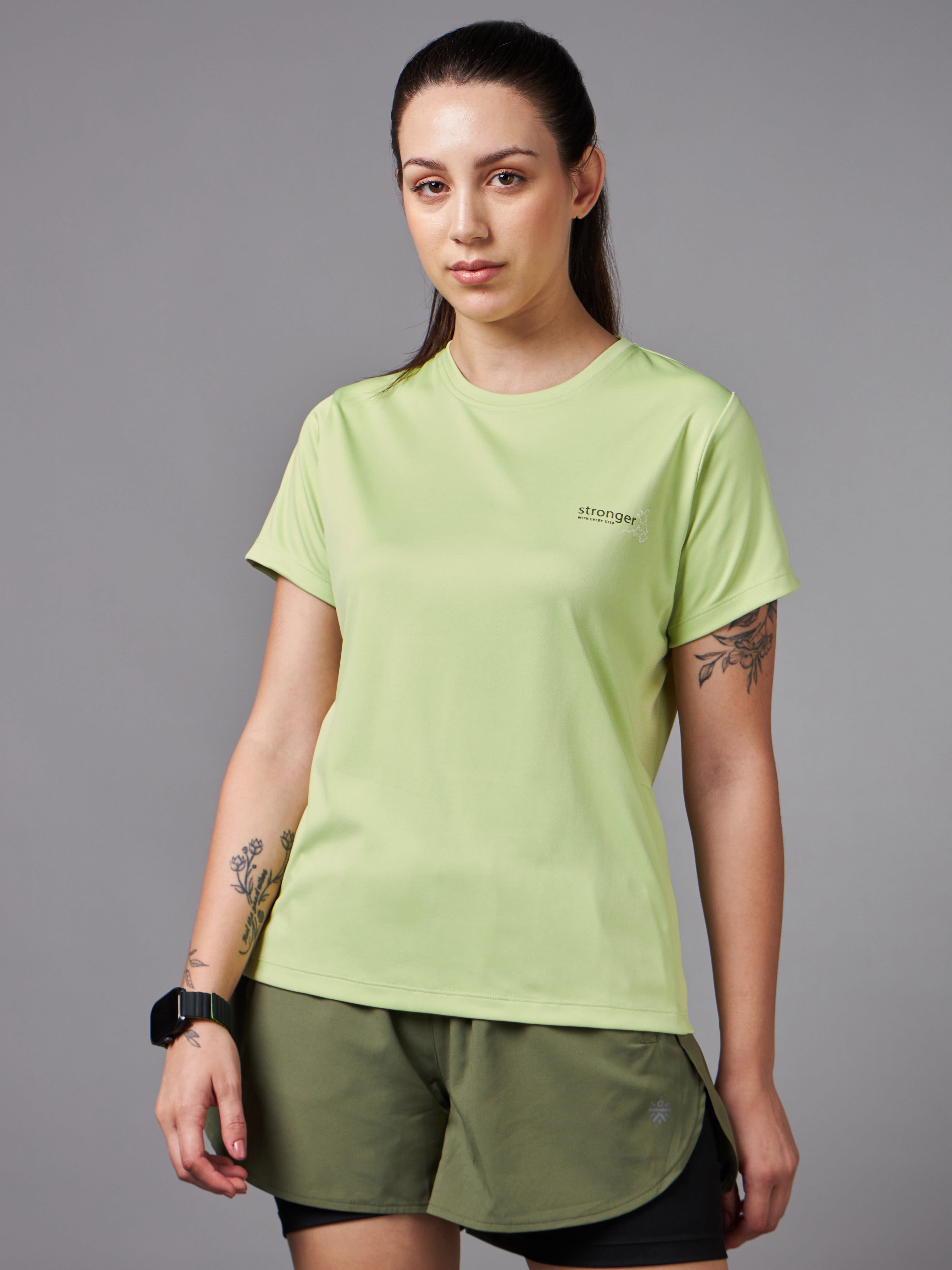 Stronger With Every Step Running T-shirt