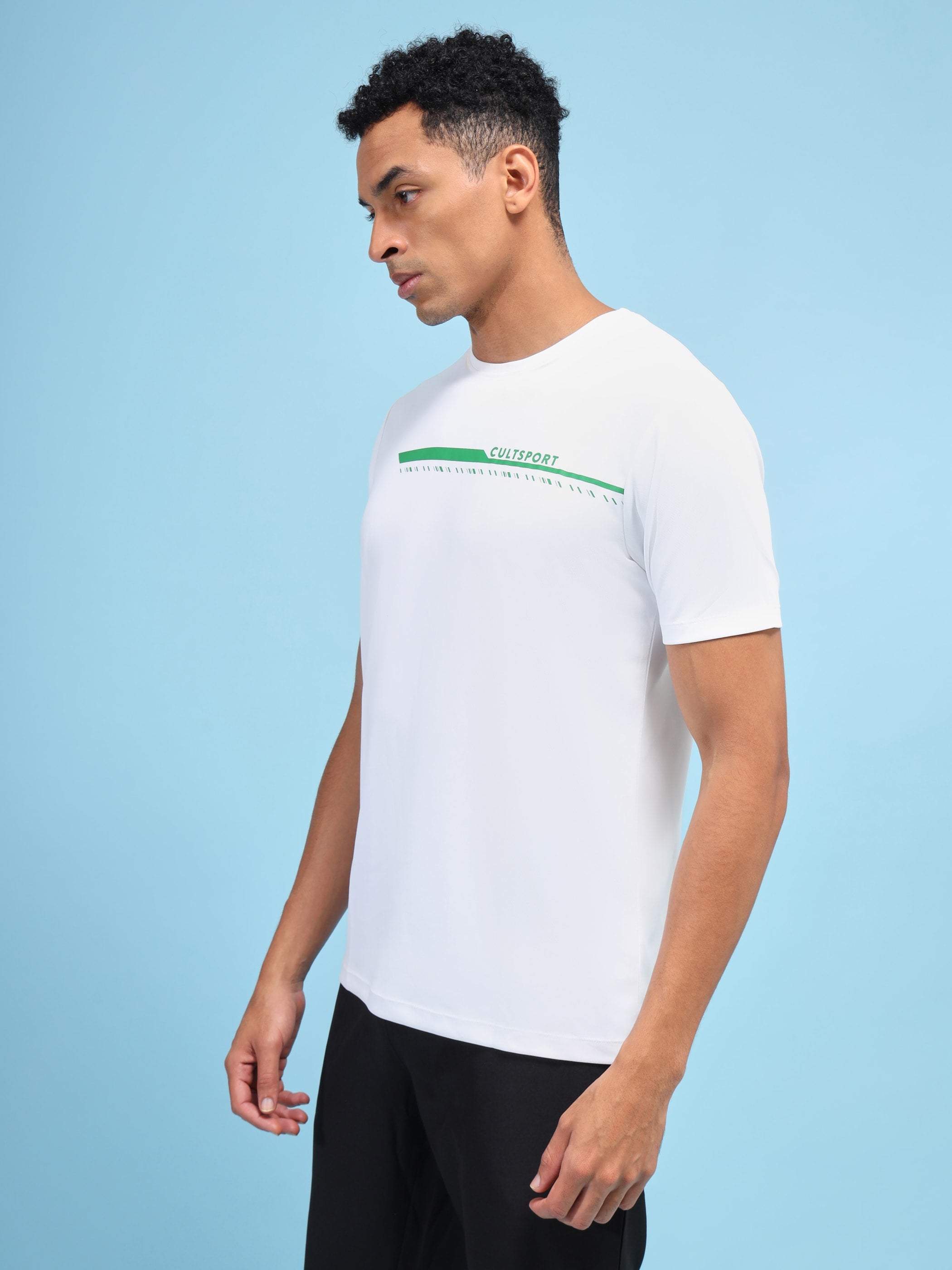 Performance T-shirt with Chest Graphic
