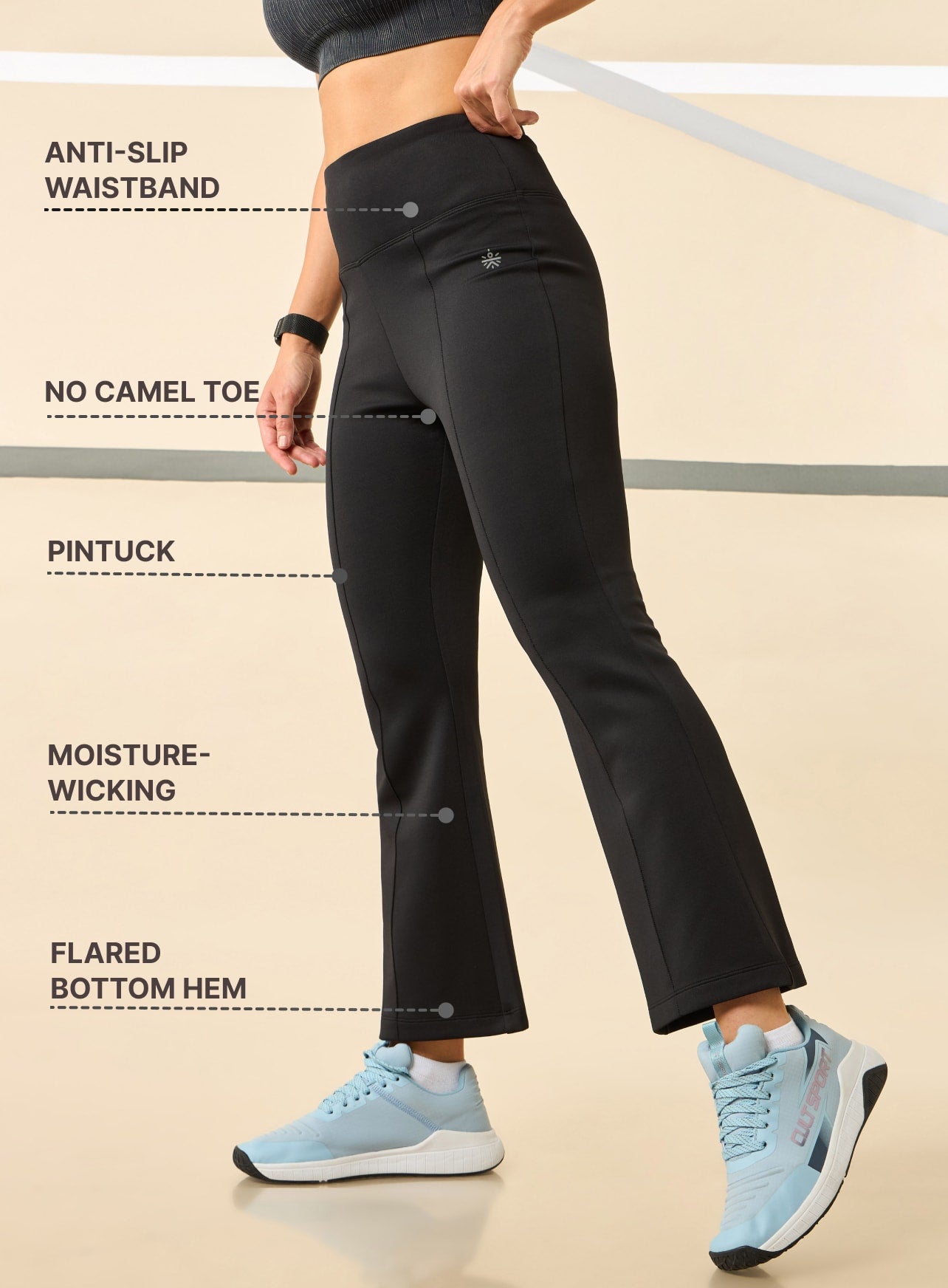 Flare All Day Move Pants