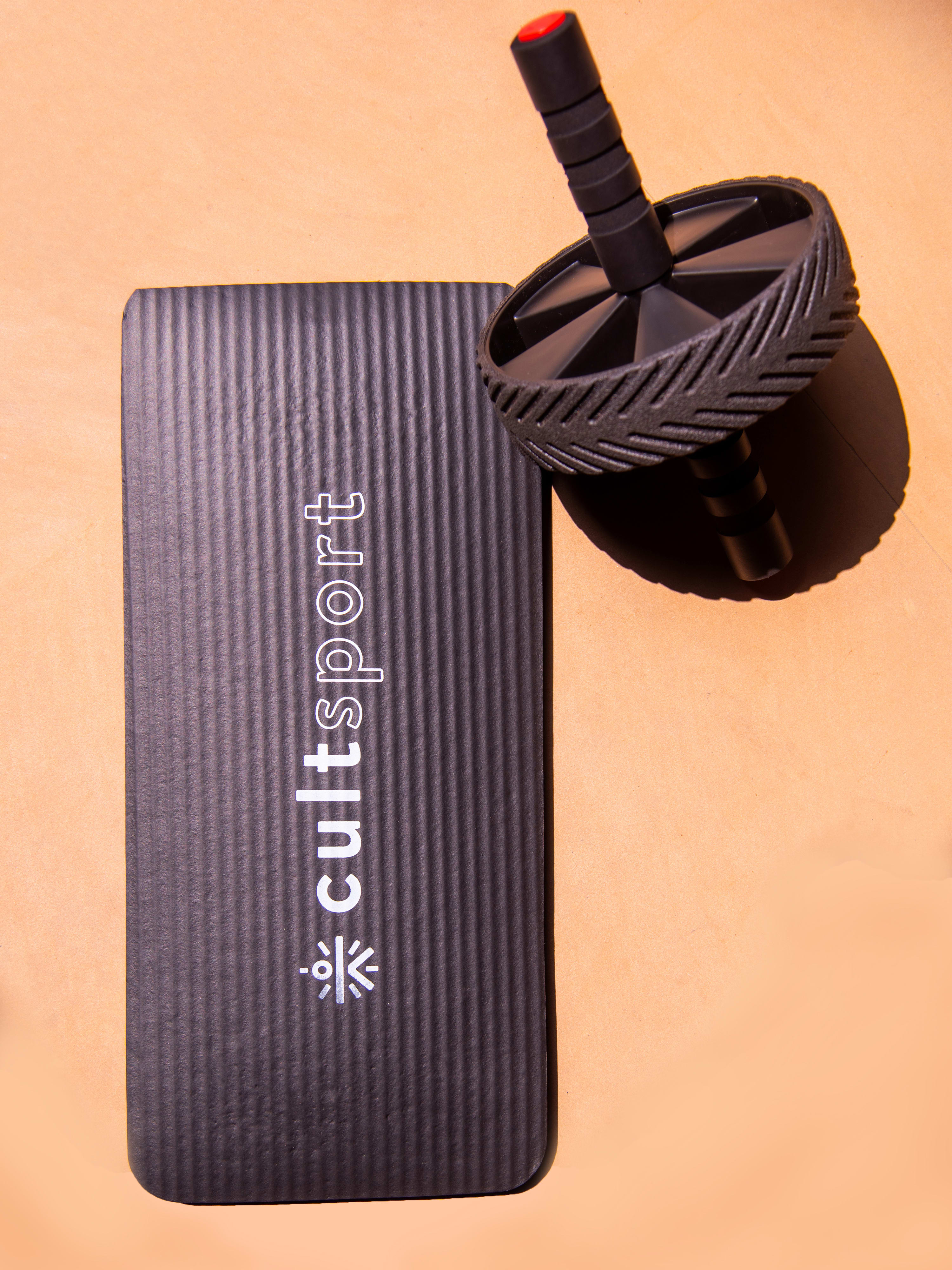 Ab Roller with Knee Pad