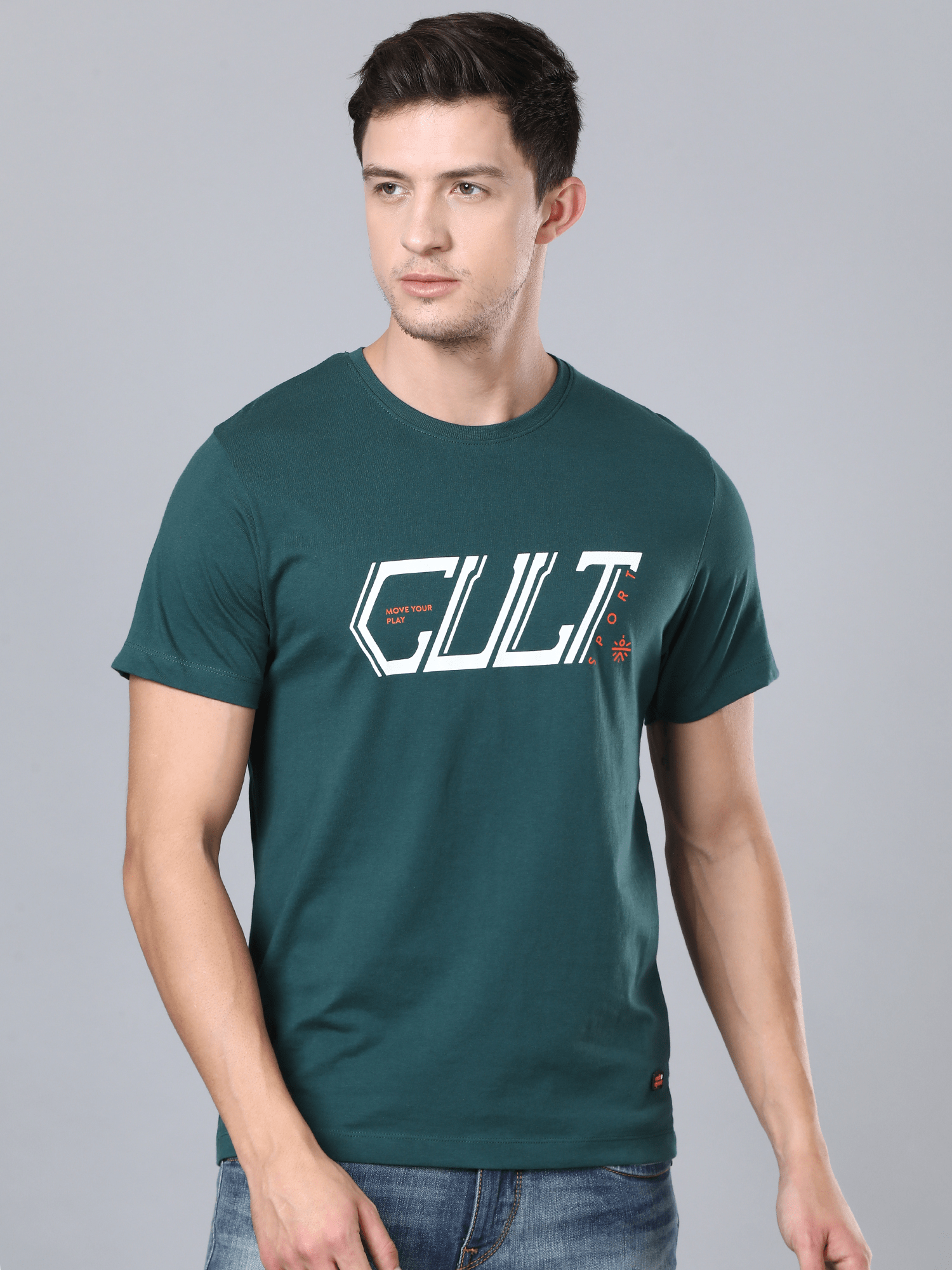 Everyday Signature Teal Casual Tee