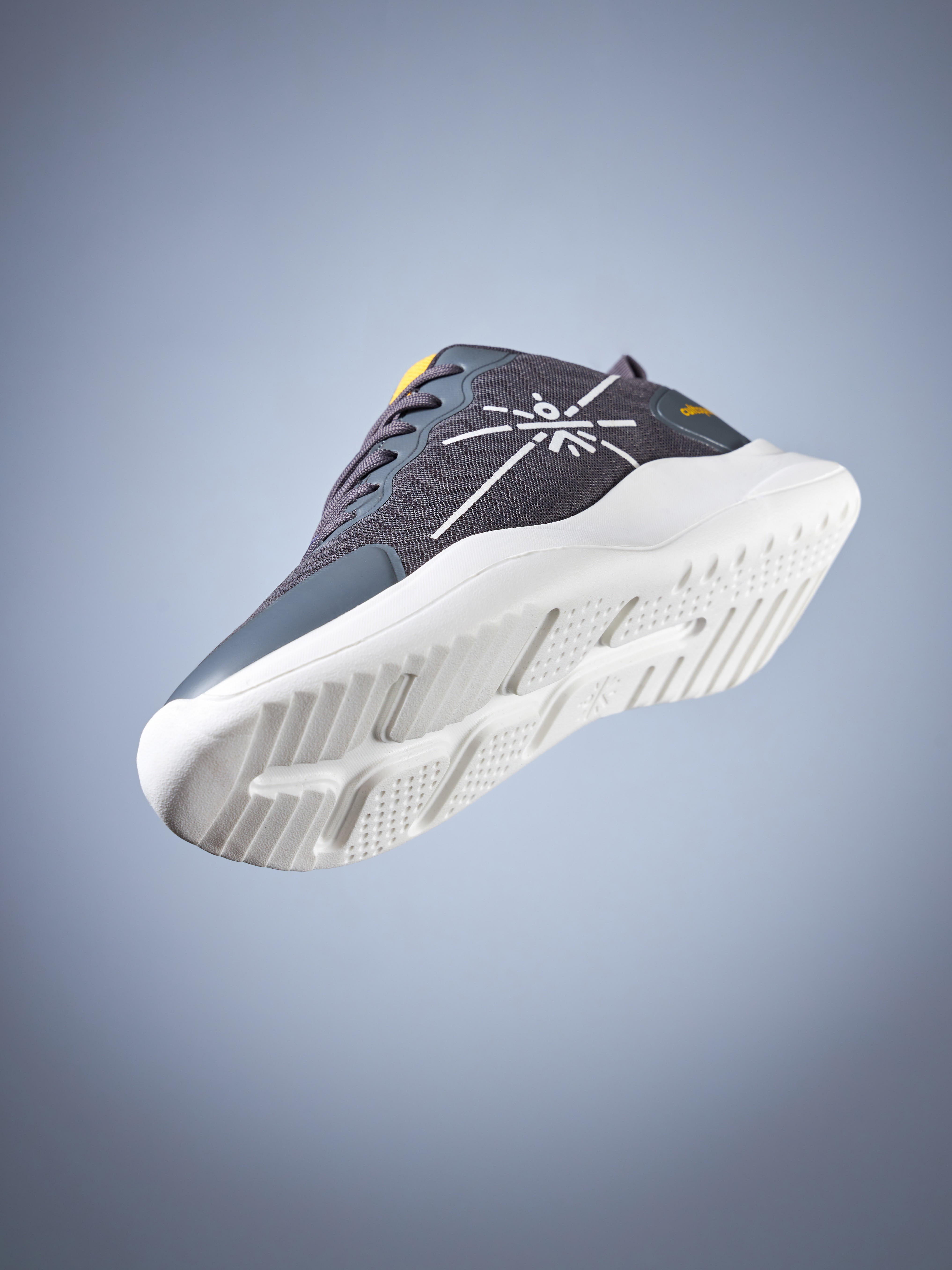 cult Lope Men Running Shoes - Grey/Yellow