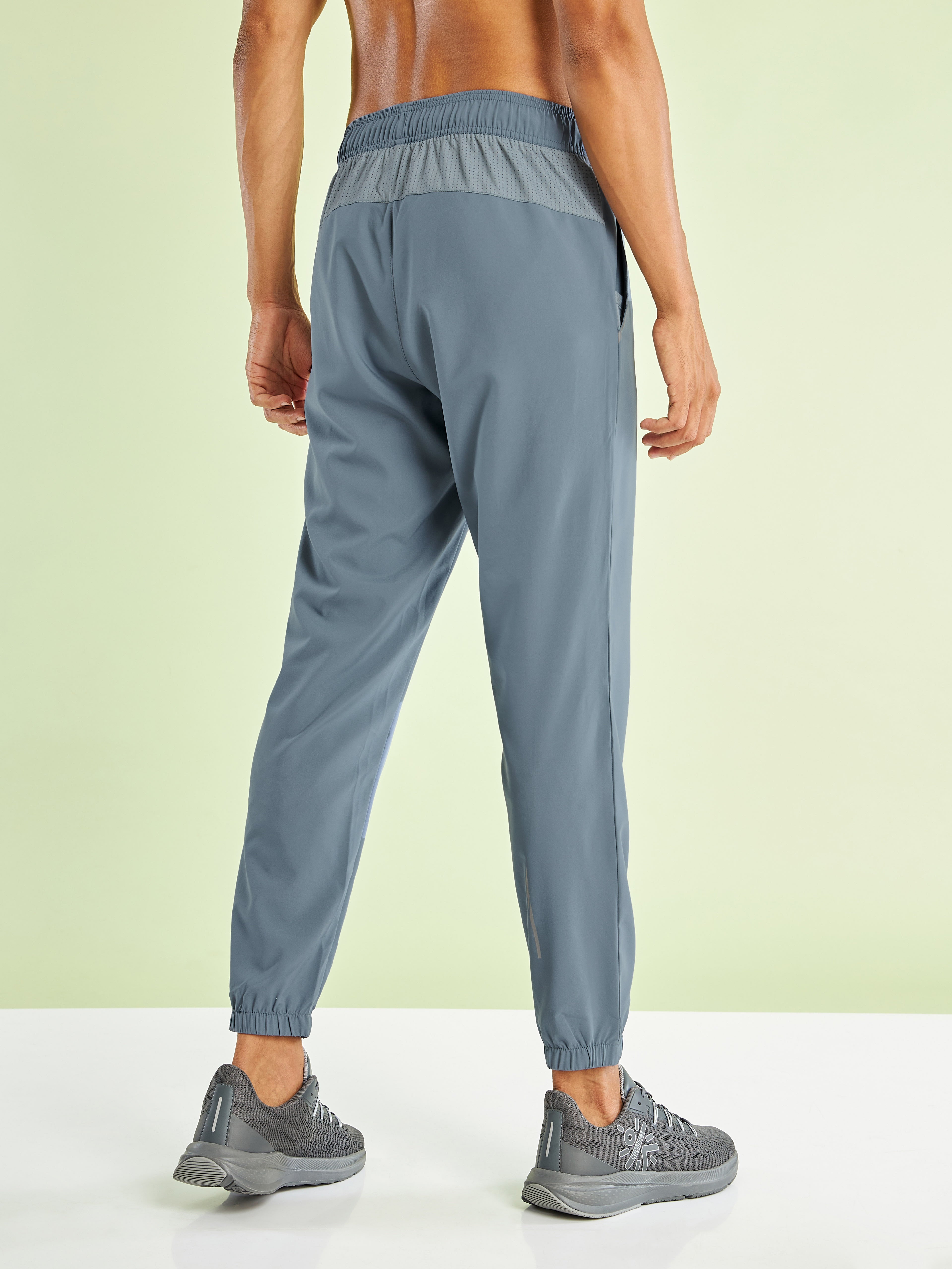 Running Joggers with Contrast Back Panel