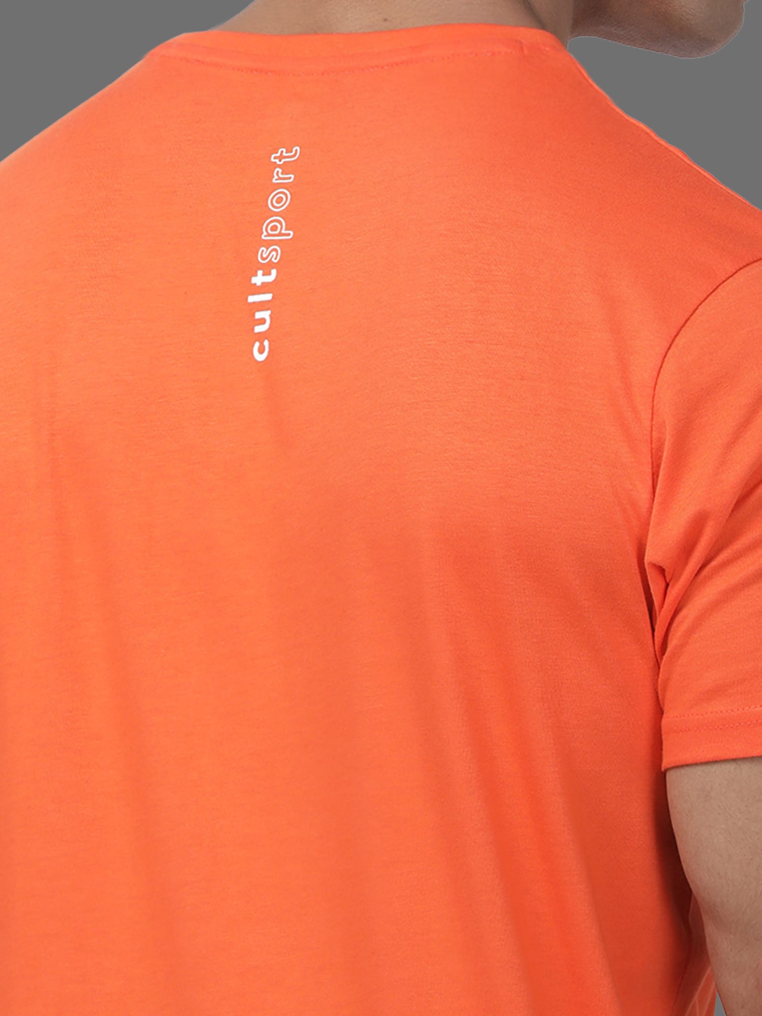 Everydays Gentle Orange Cotton Tee