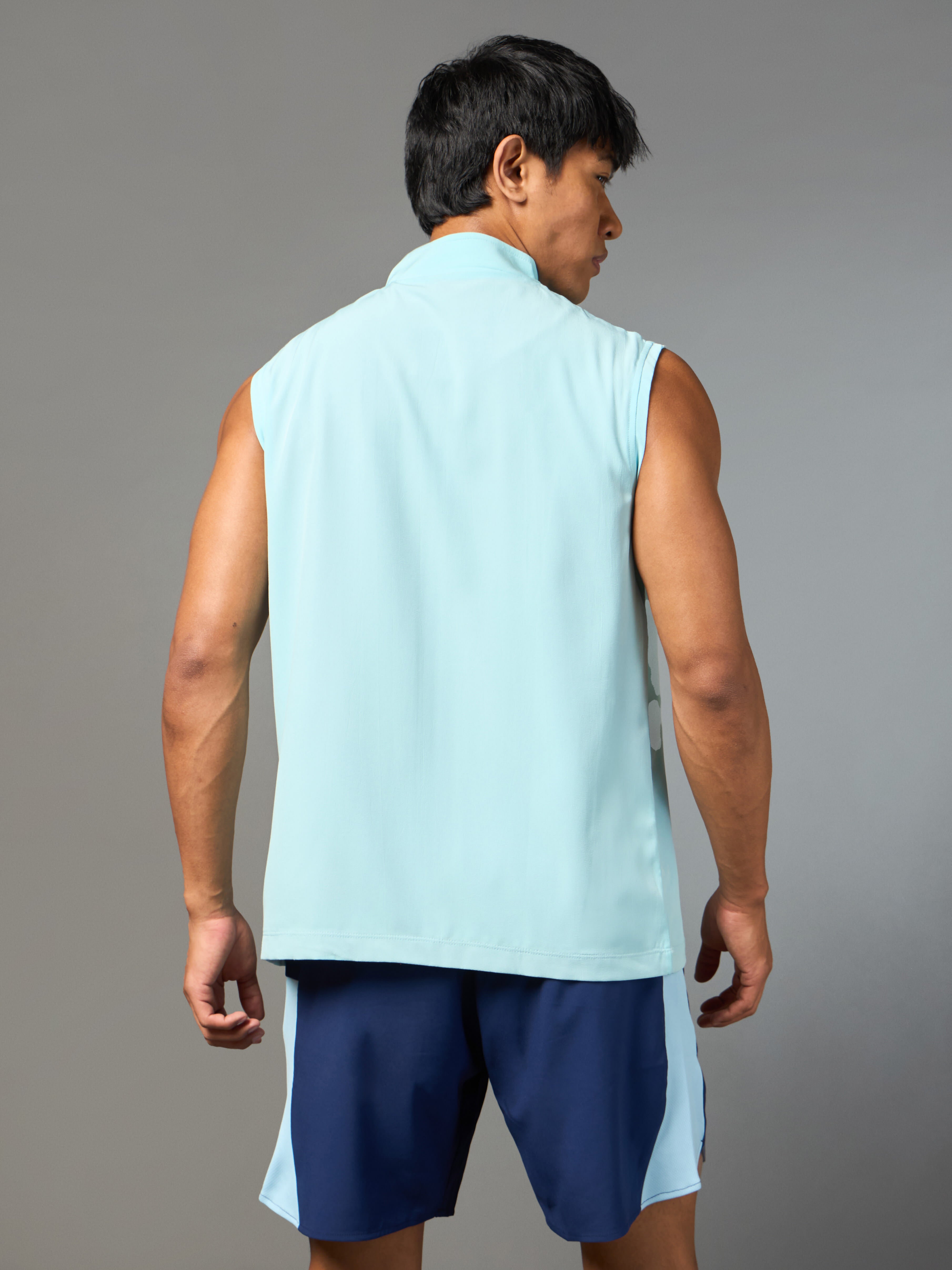 Dawn to Dusk SkyBlue Running Gillet