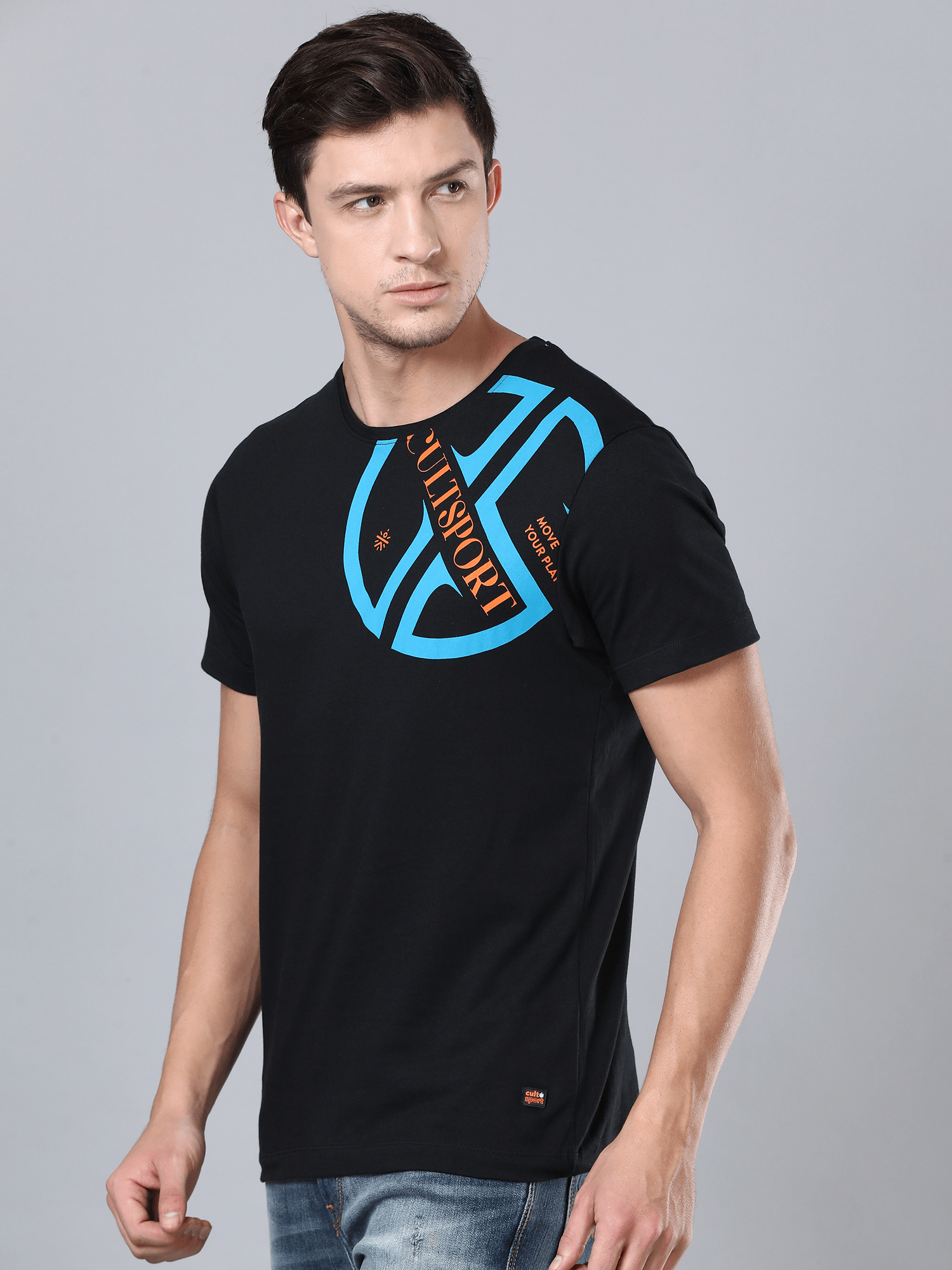 Everyday Unique Black Casual Tee