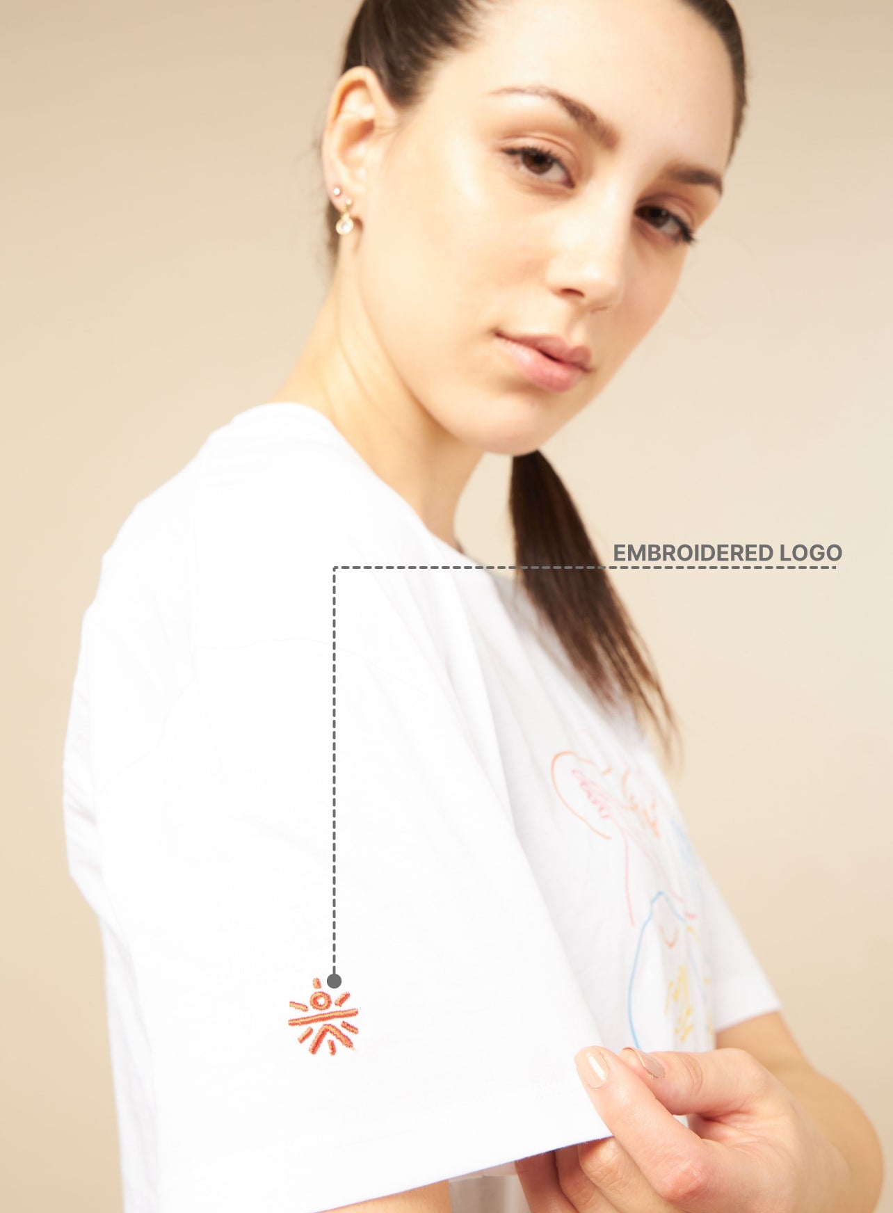 Women White Cult community T-shirt