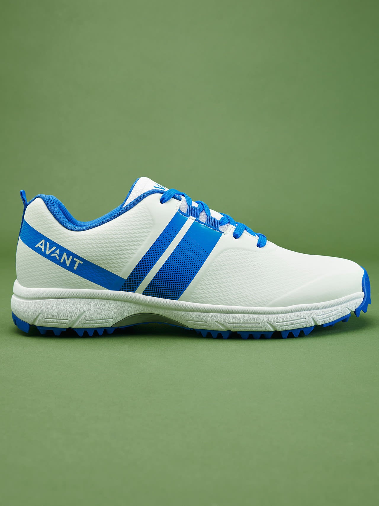 Avant Men's PaceMax Cricket Shoes-White/Blue