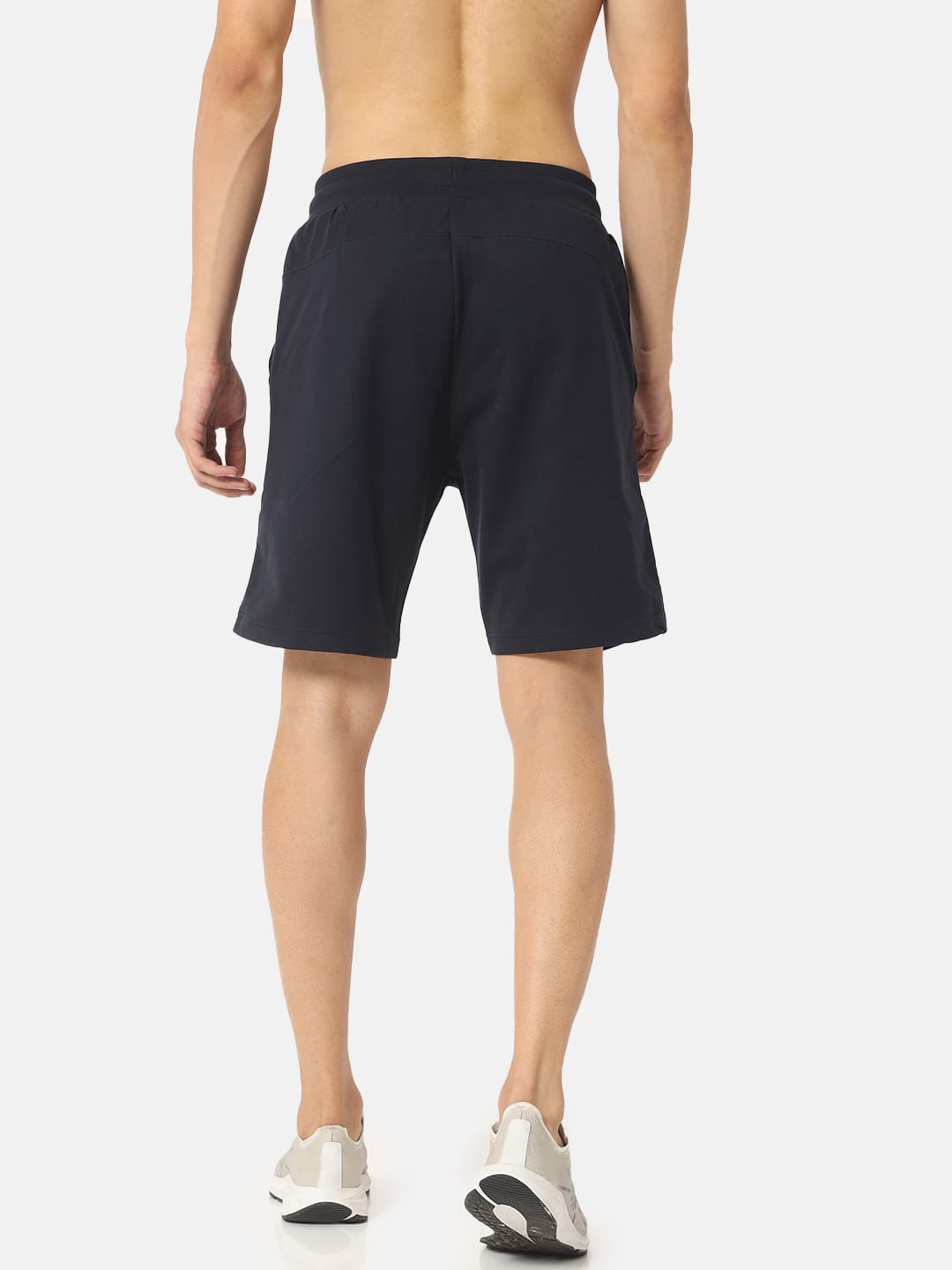 Graphic Print Shorts with Side Pockets