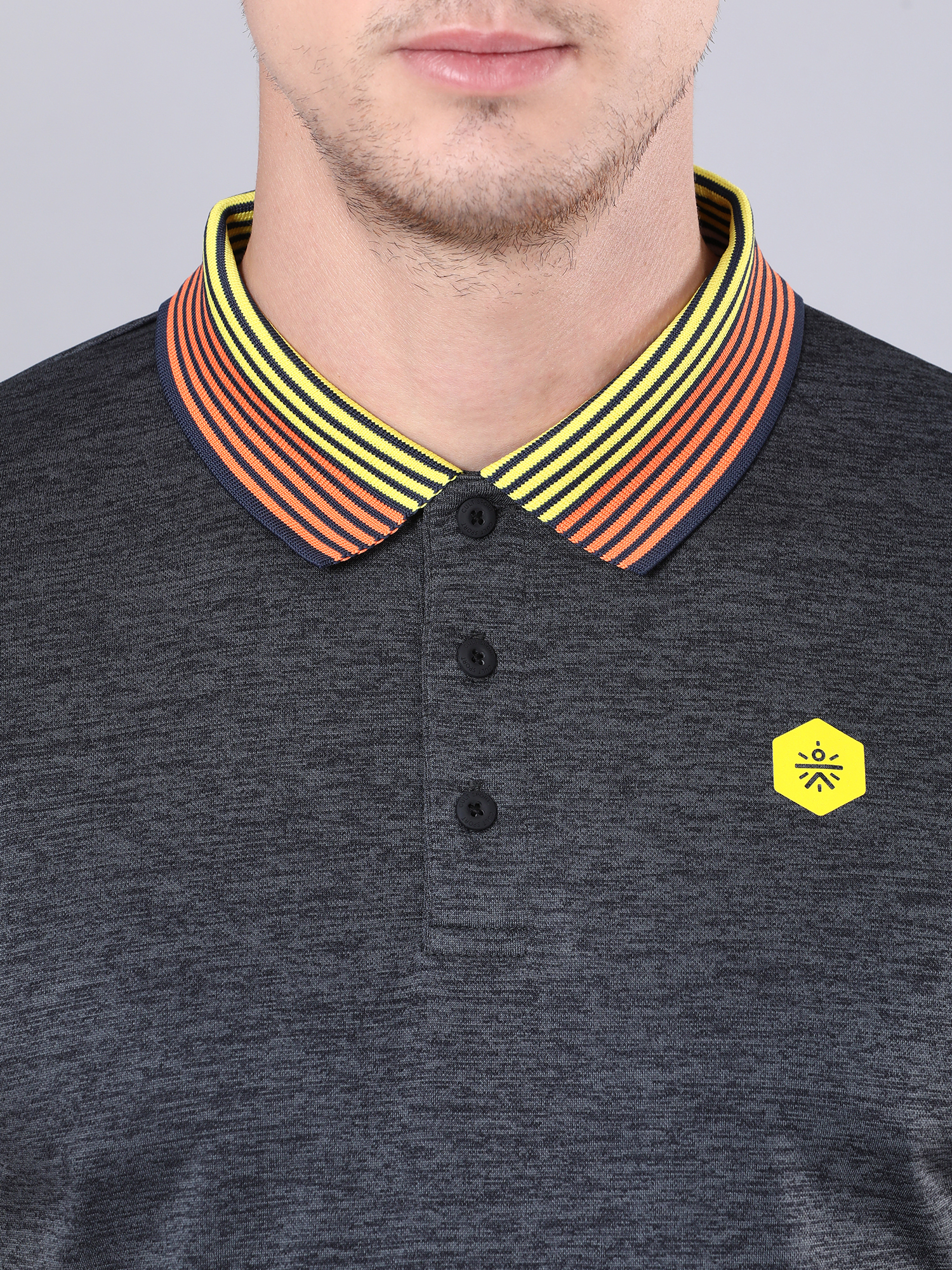 Signature Tri color Anthra Polo