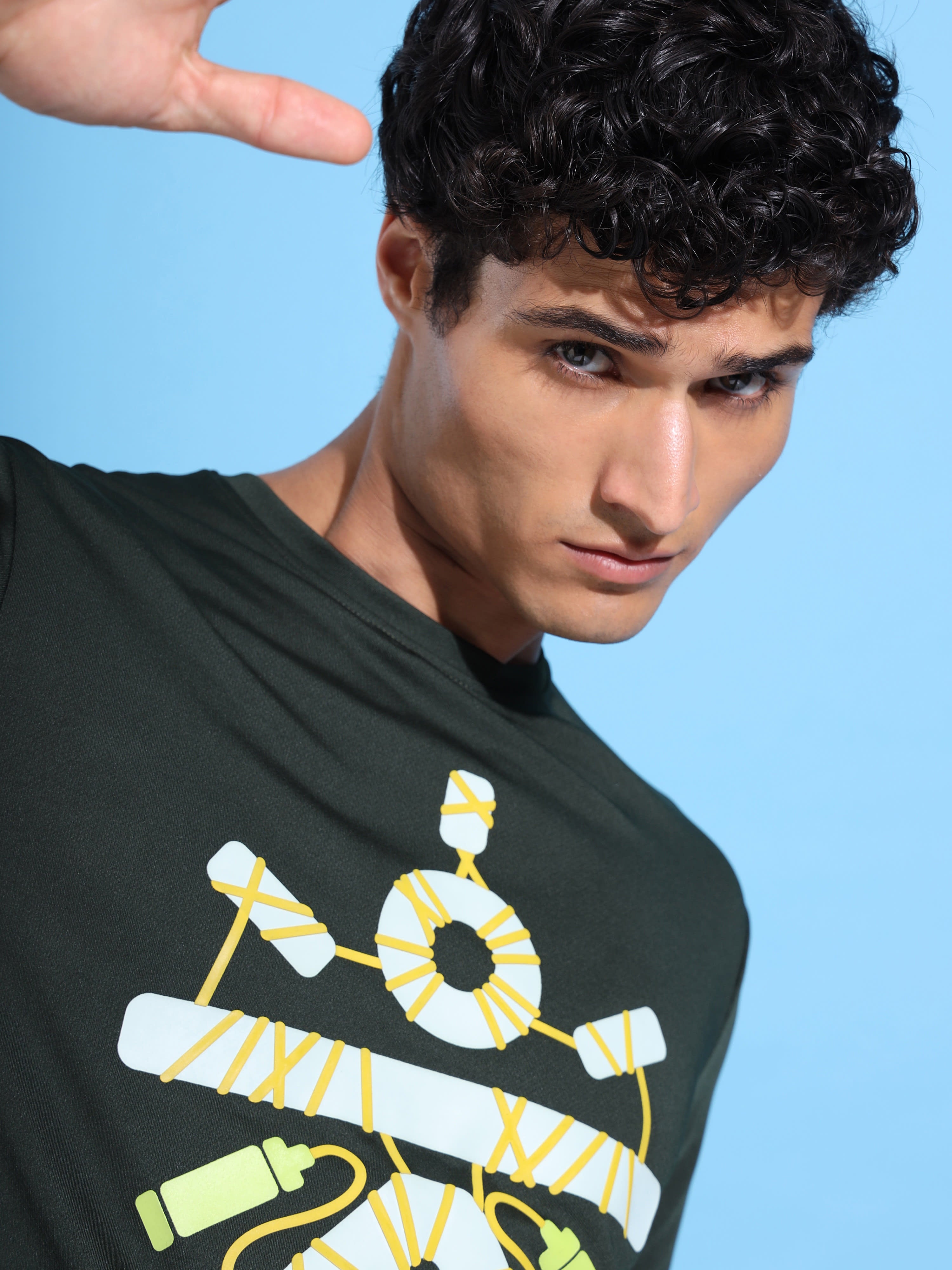 Graphic Print Performance T-shirt