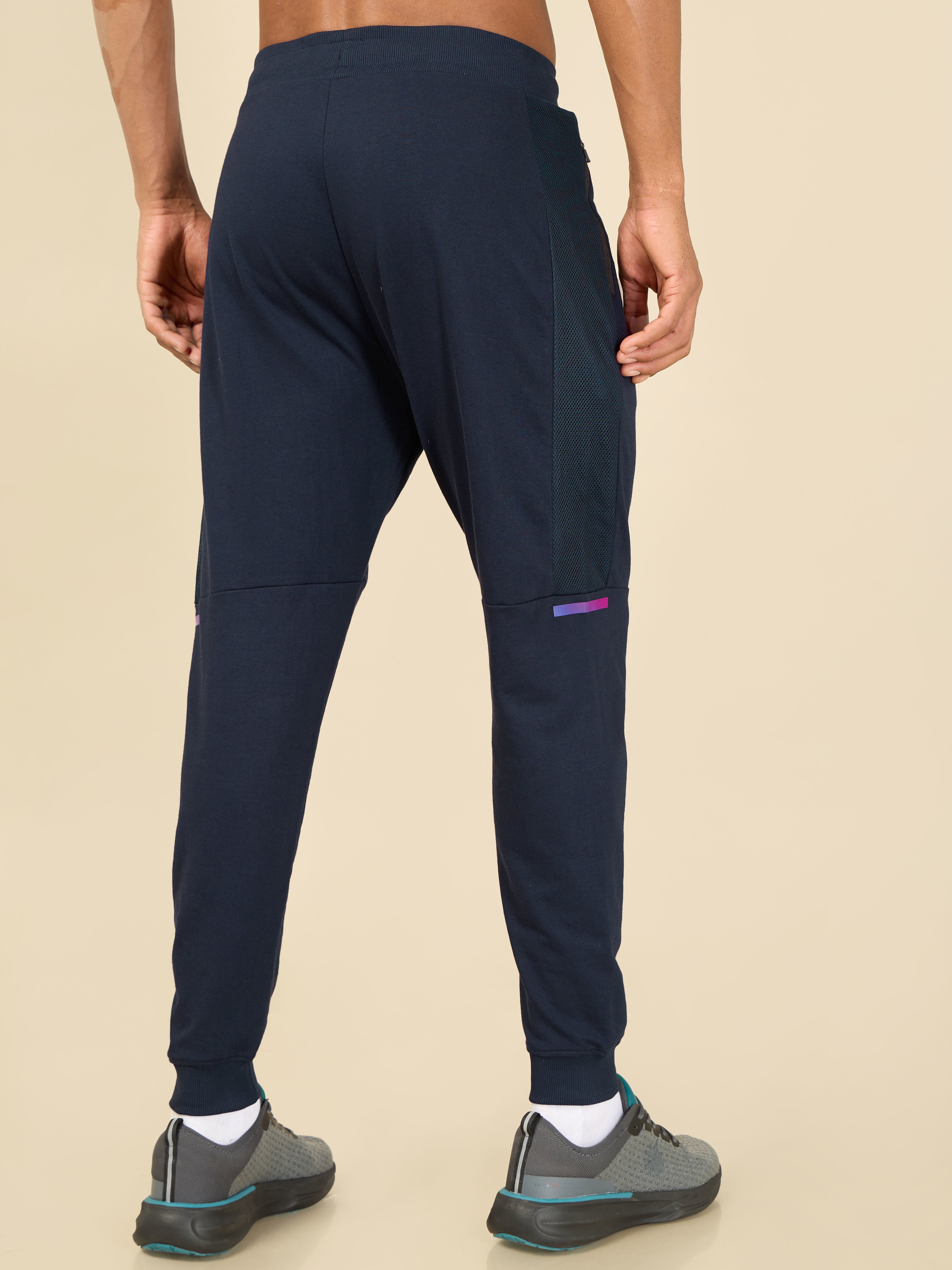 Men Navy Power Joggers