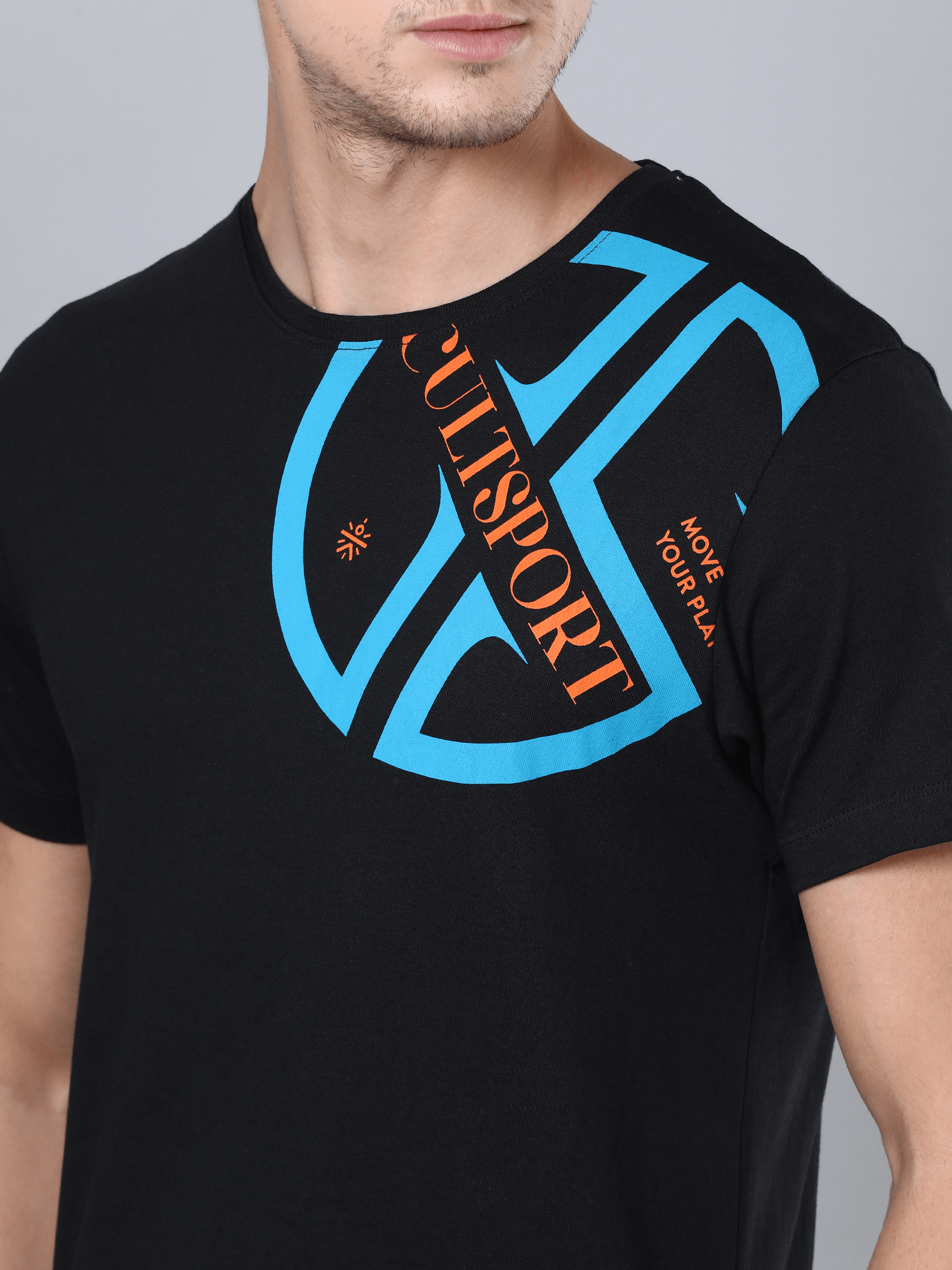 Everyday Unique Black Casual Tee