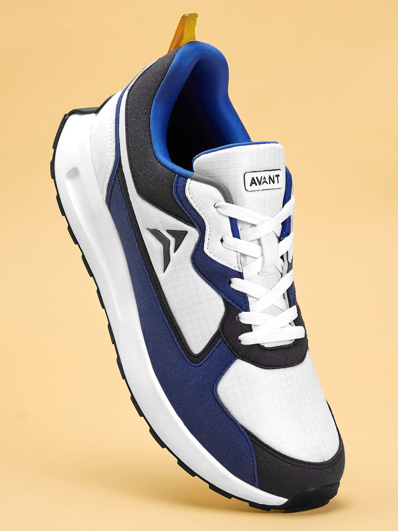 Avant Men's Waffle Max Sneaker Shoes - Blue/White